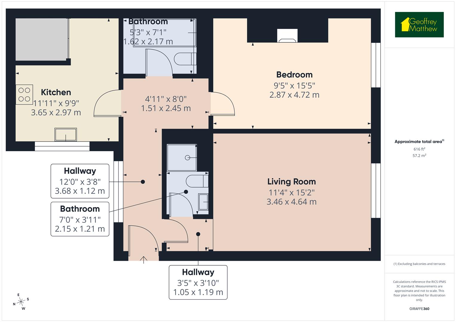 6, Market House, Sawbridgeworth floorplan