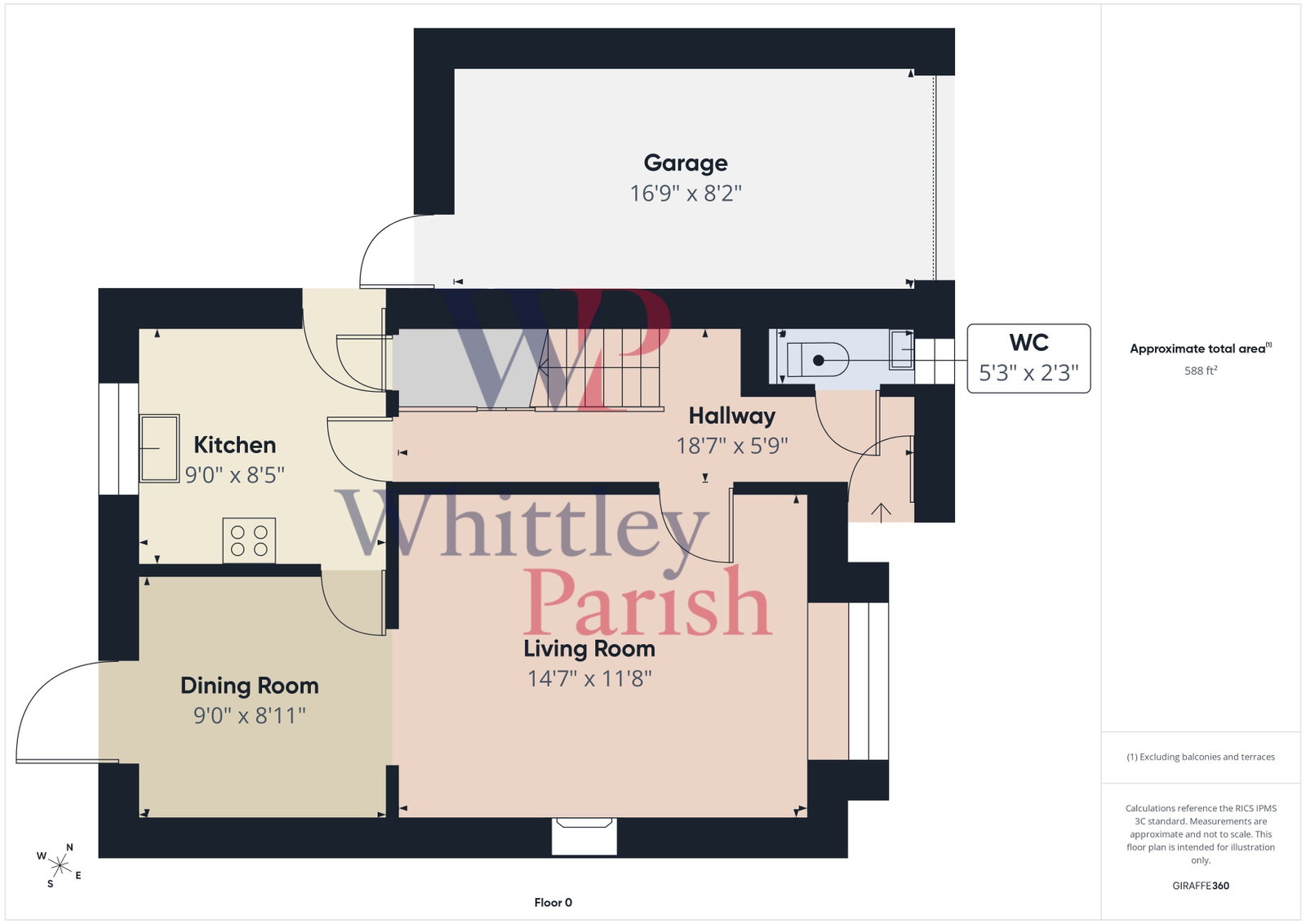 19, Pursehouse Way, Diss floorplan
