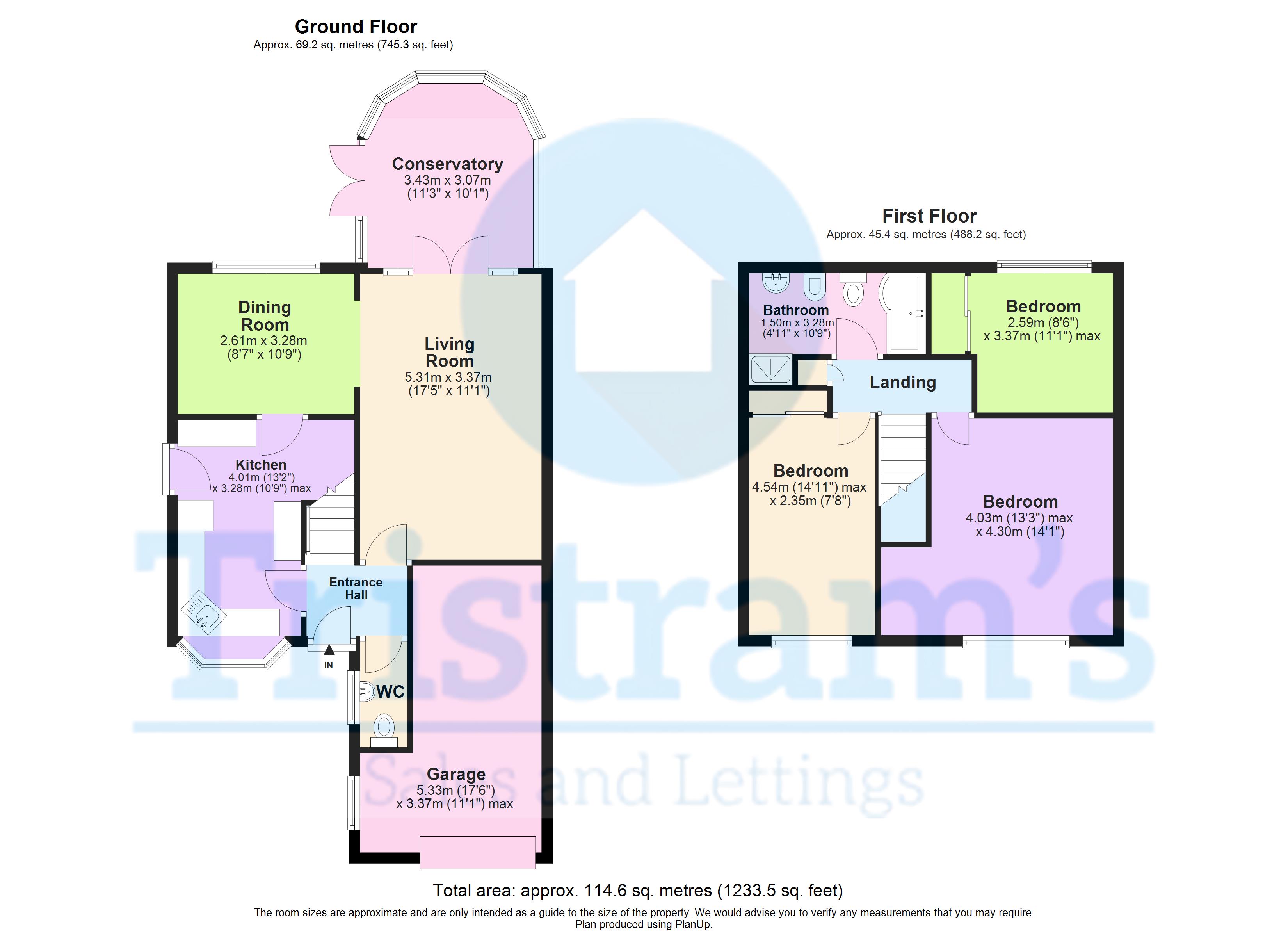 27, Wollaton Paddocks, Nottingham floorplan