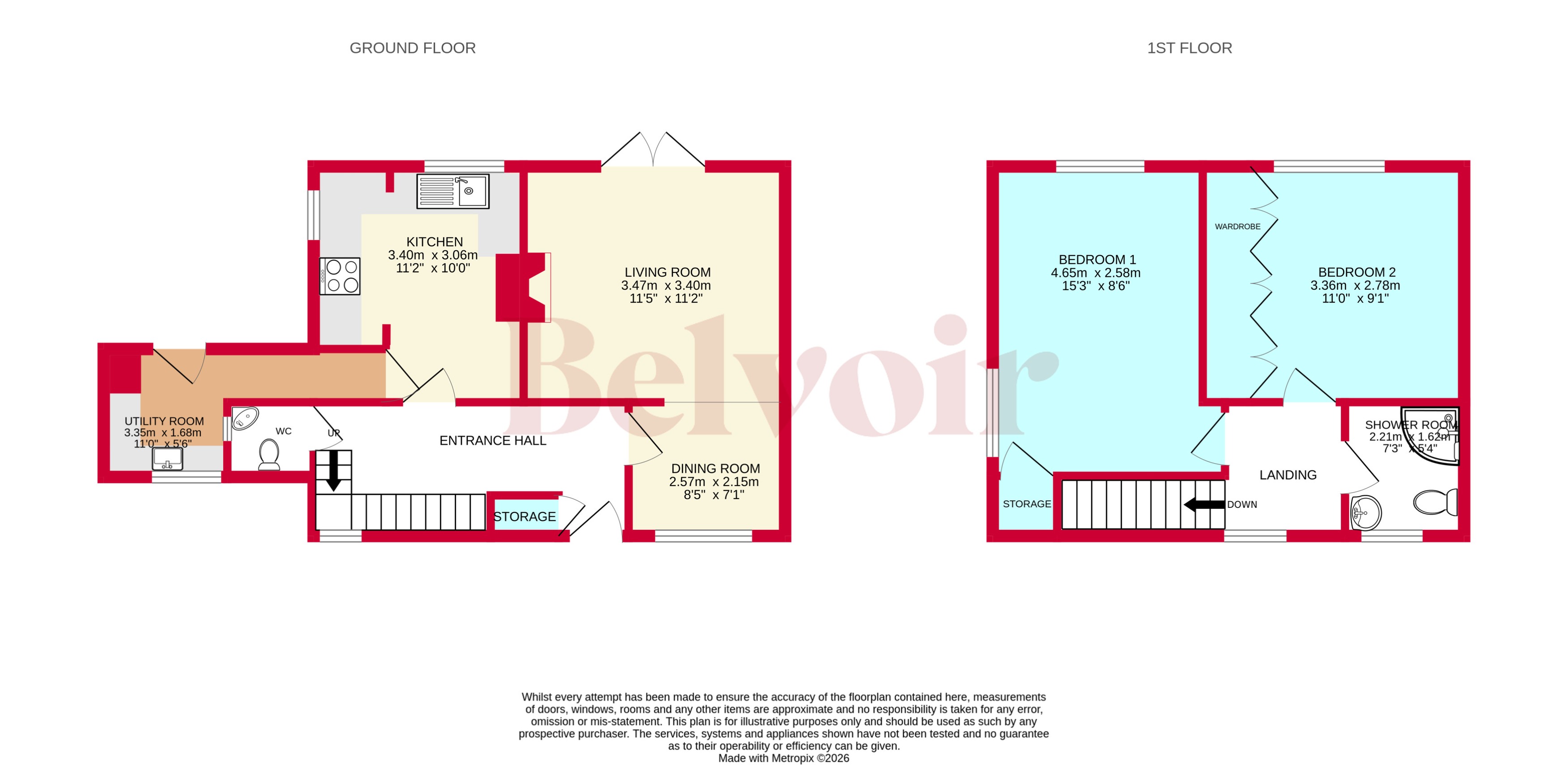 32, Birch Avenue, Cannock floorplan