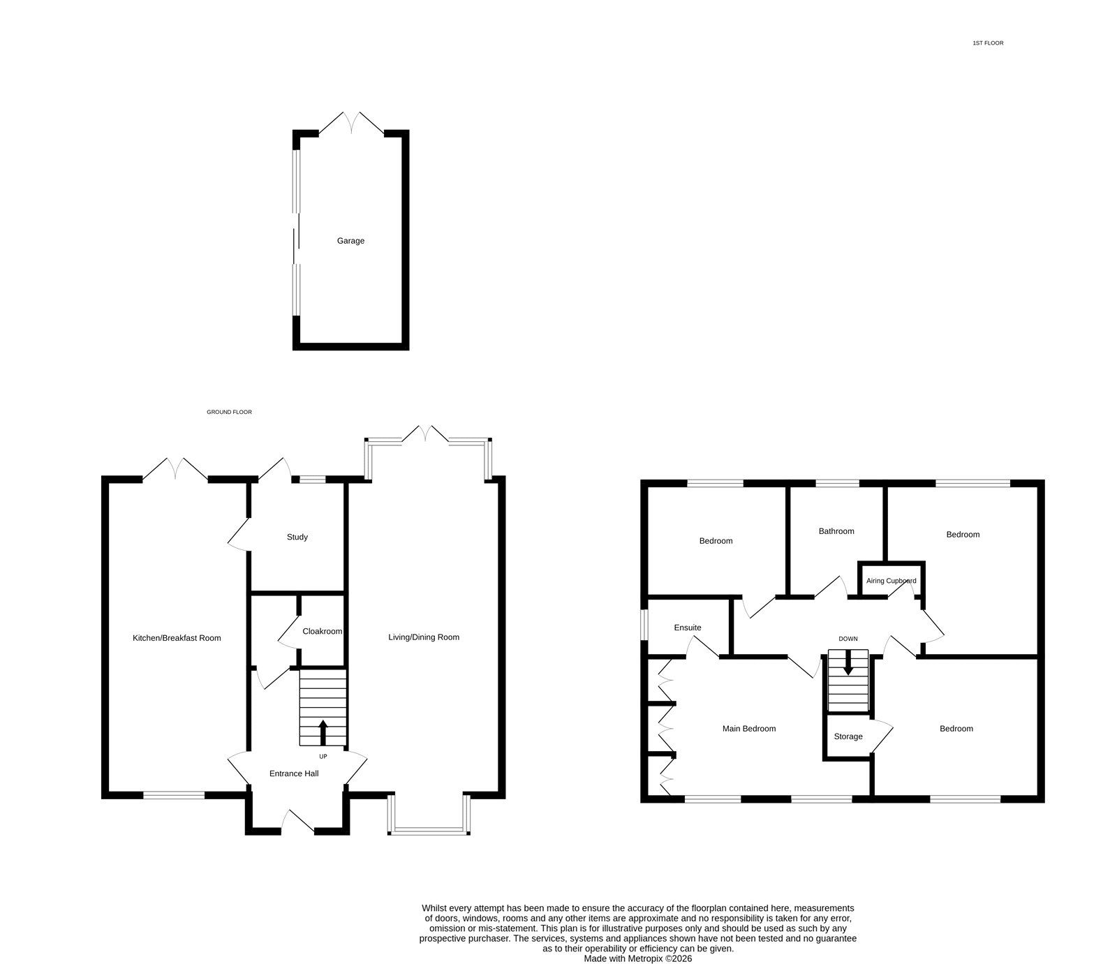 1, Kenyon Close, Colchester floorplan