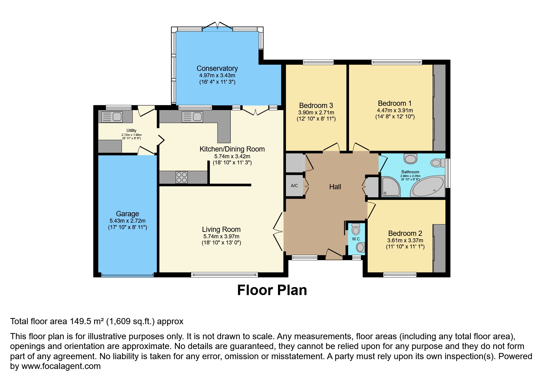 4, Westover Road, Sheffield floorplan