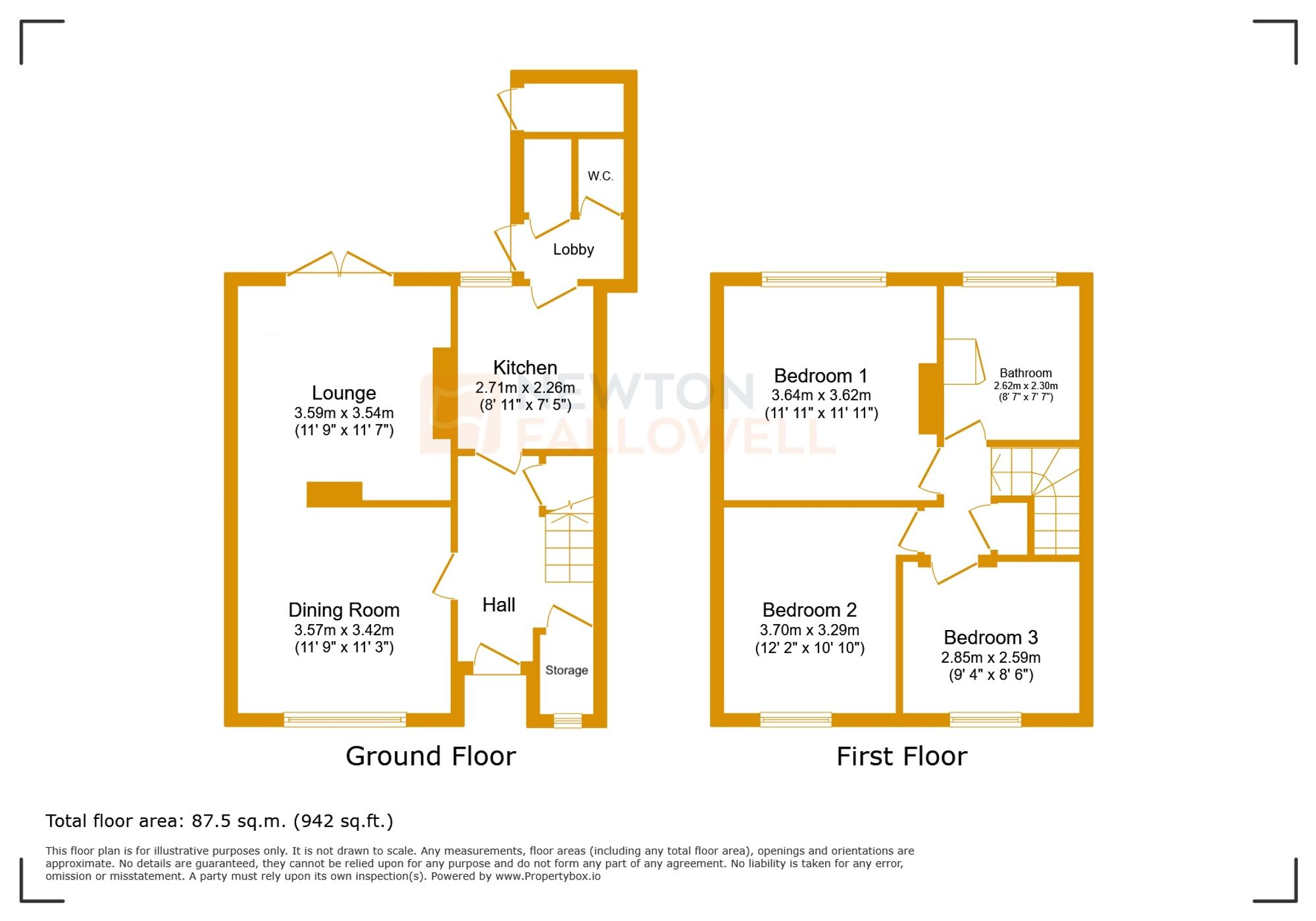 26 Winton Avenue, Leicester floorplan