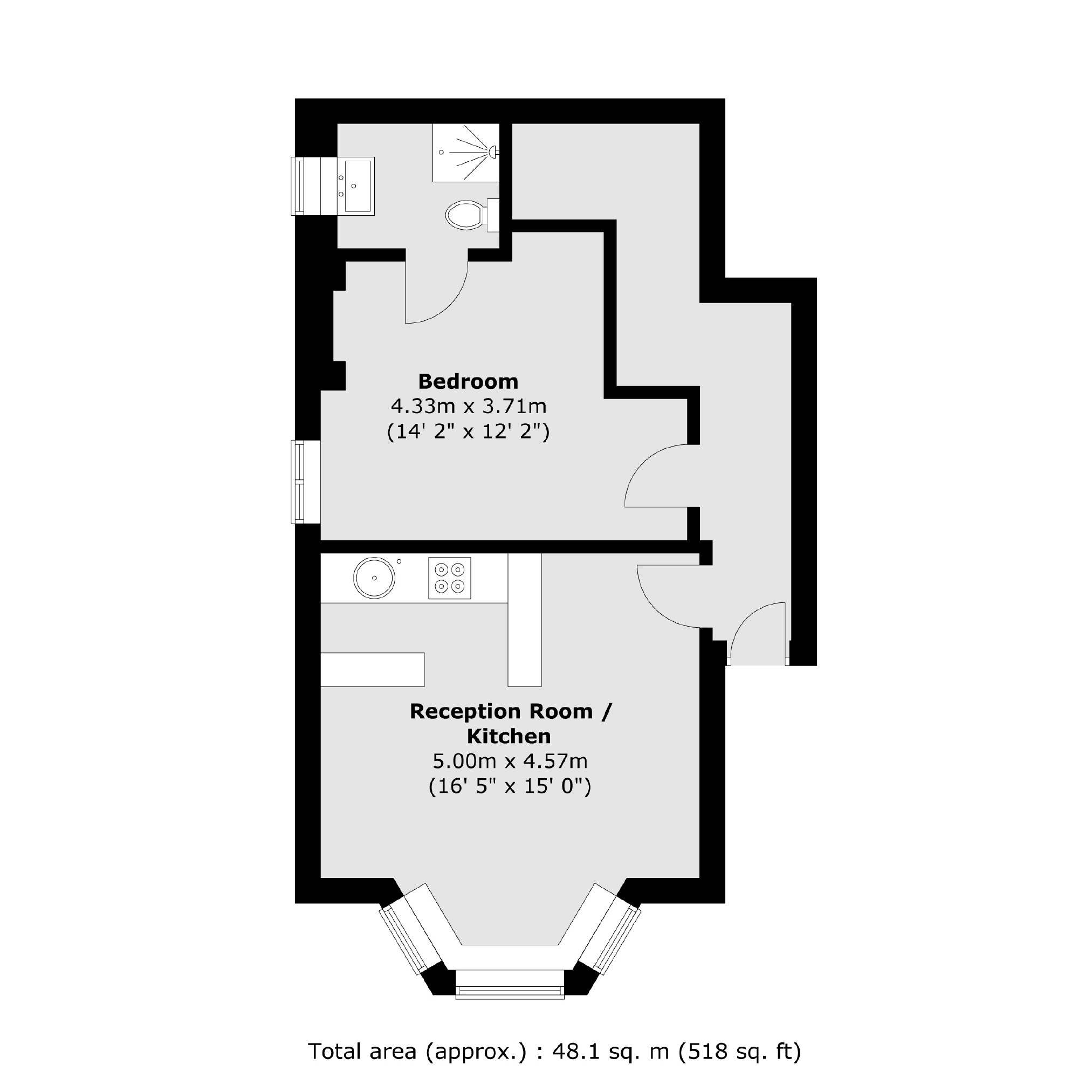 114B, Burnt Ash Hill, London floorplan