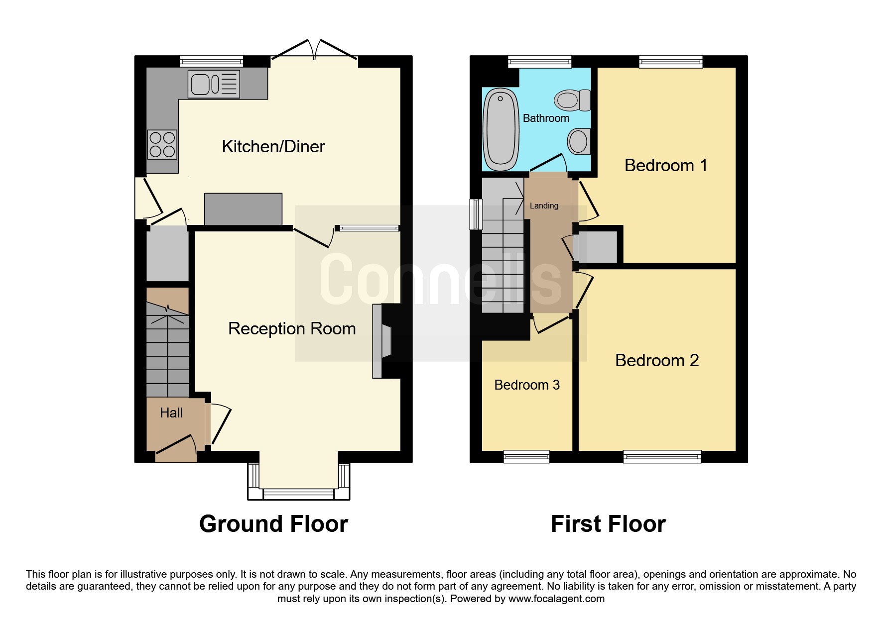 2, Larchwood Close, Leicester floorplan