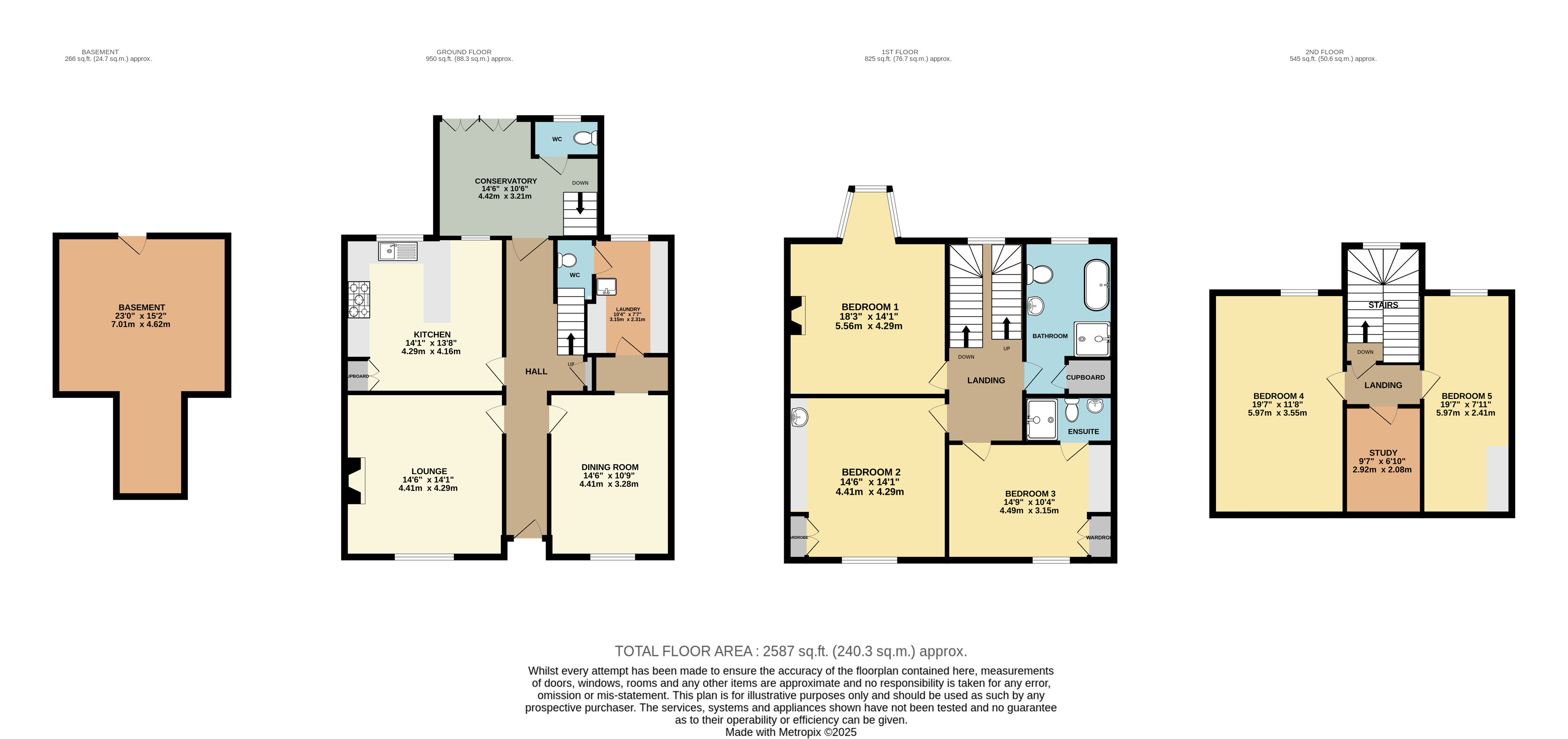 Torridge House, 4, Buttgarden Street, Devon floorplan
