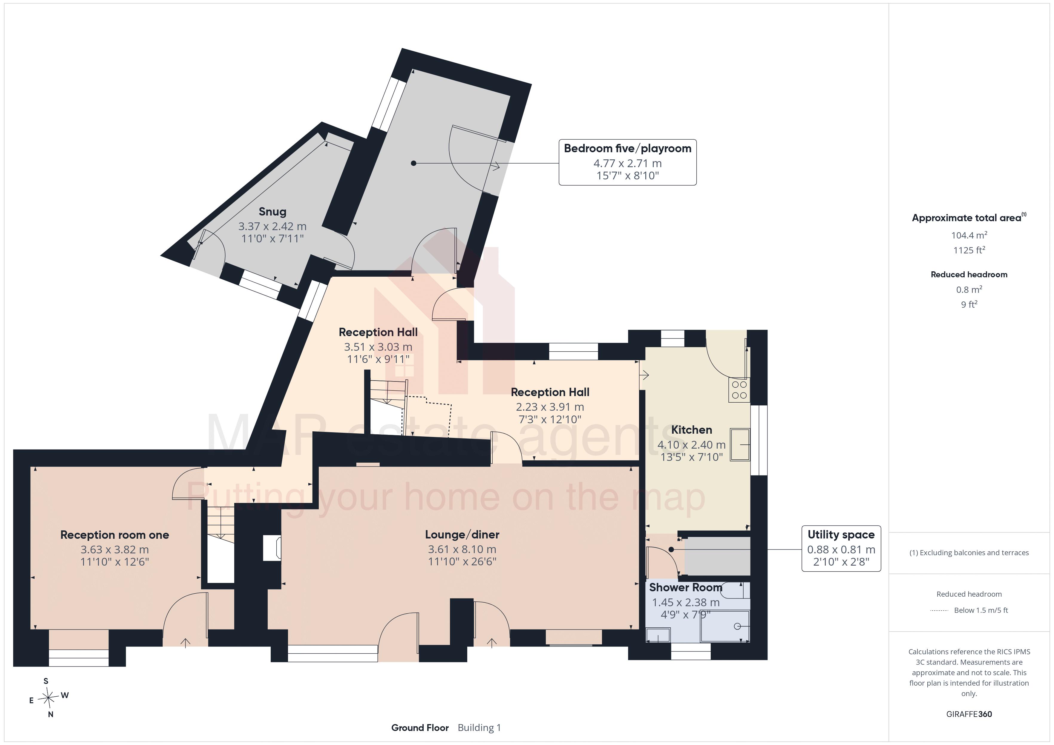 Roseland, Redruth floorplan