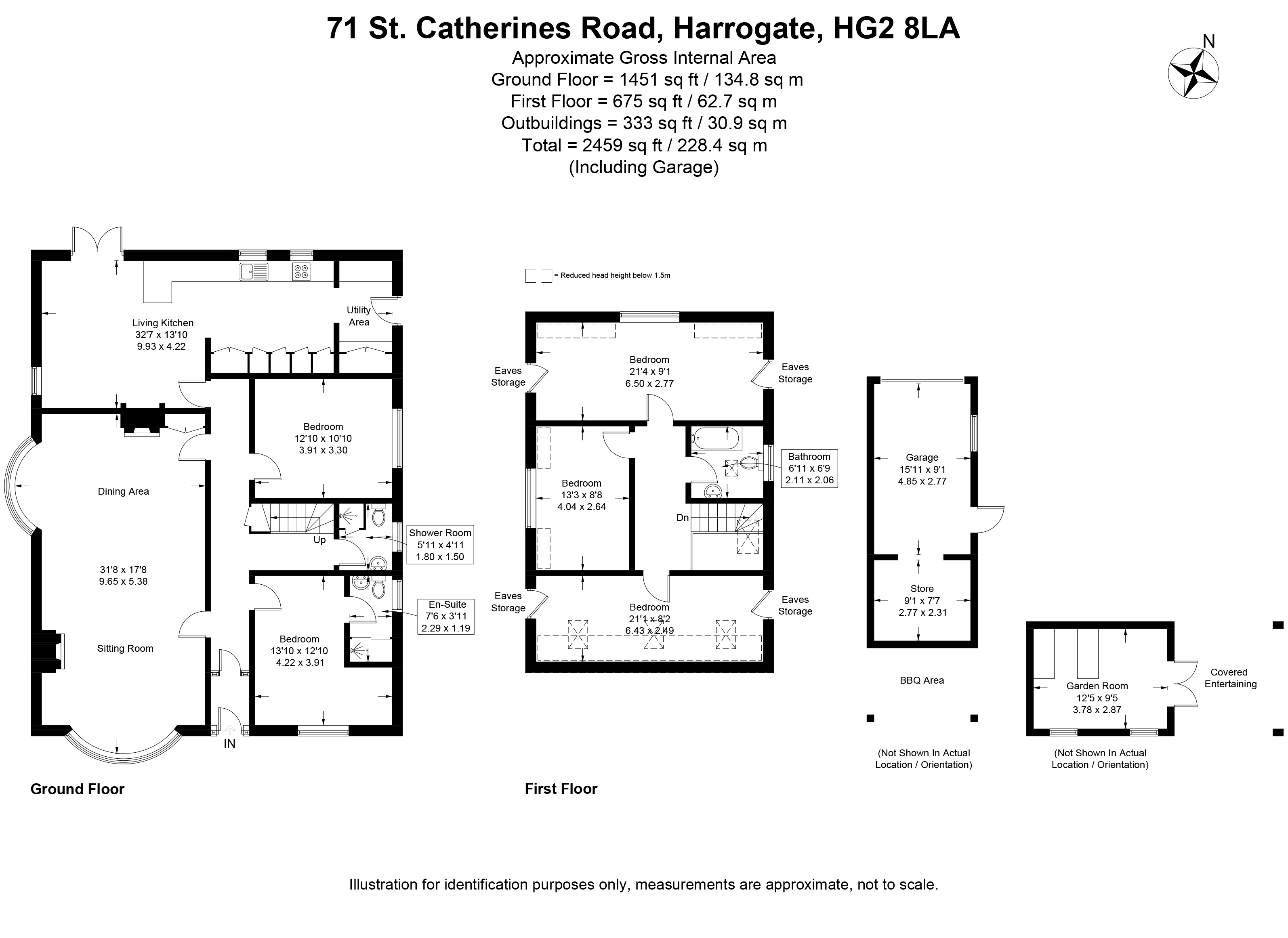 71, St. Catherines Road, North Yorkshire floorplan