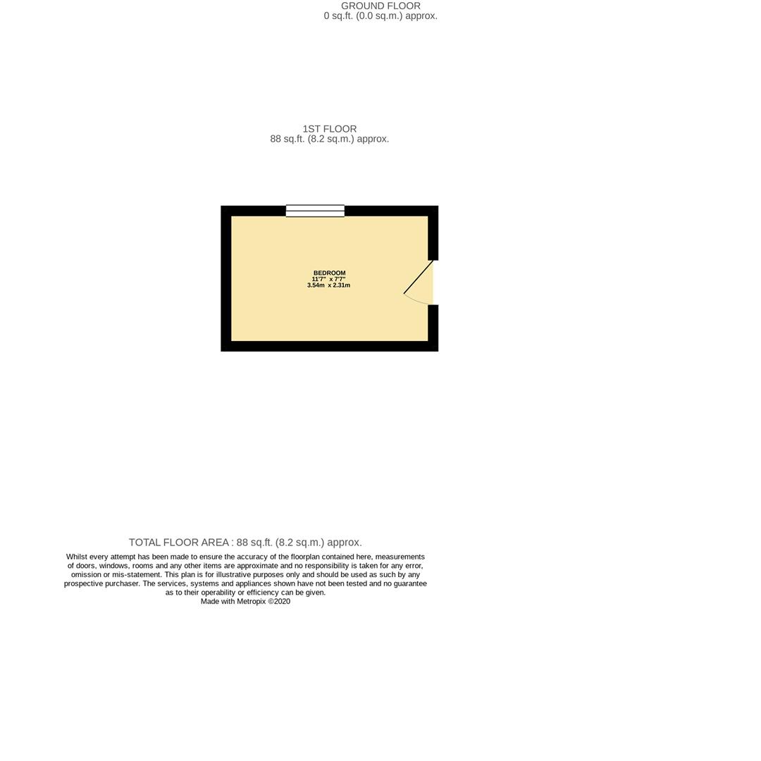 Room Anne, 27 Queen Street, Leighton Buzzard floorplan
