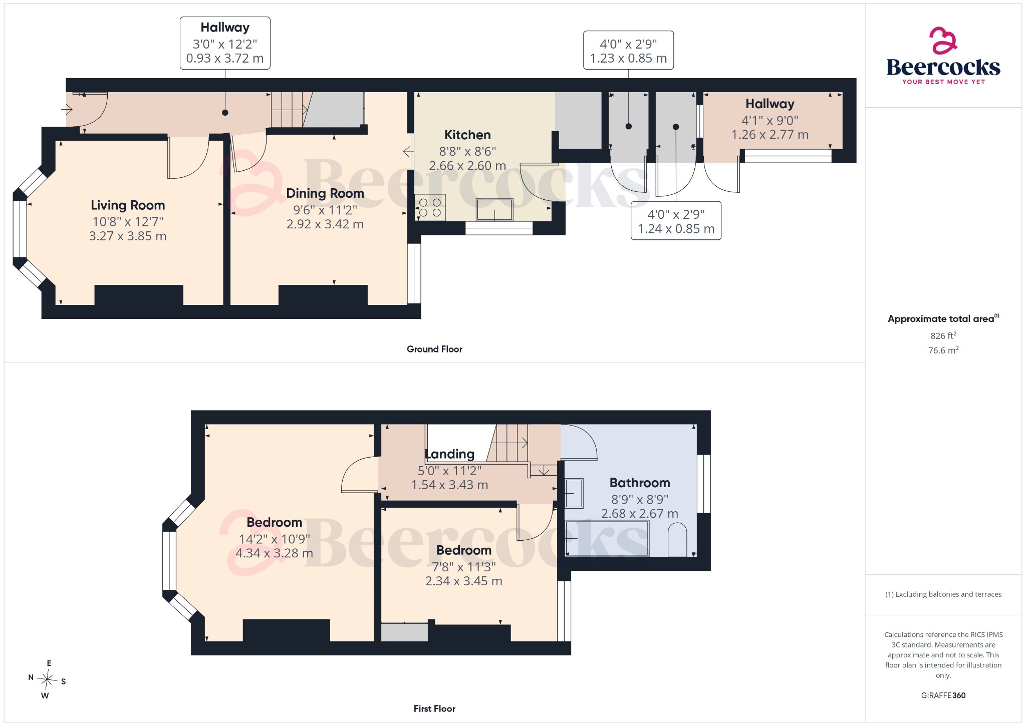 113 Goddard Avenue, Hull, East Riding of Yorkshire floorplan
