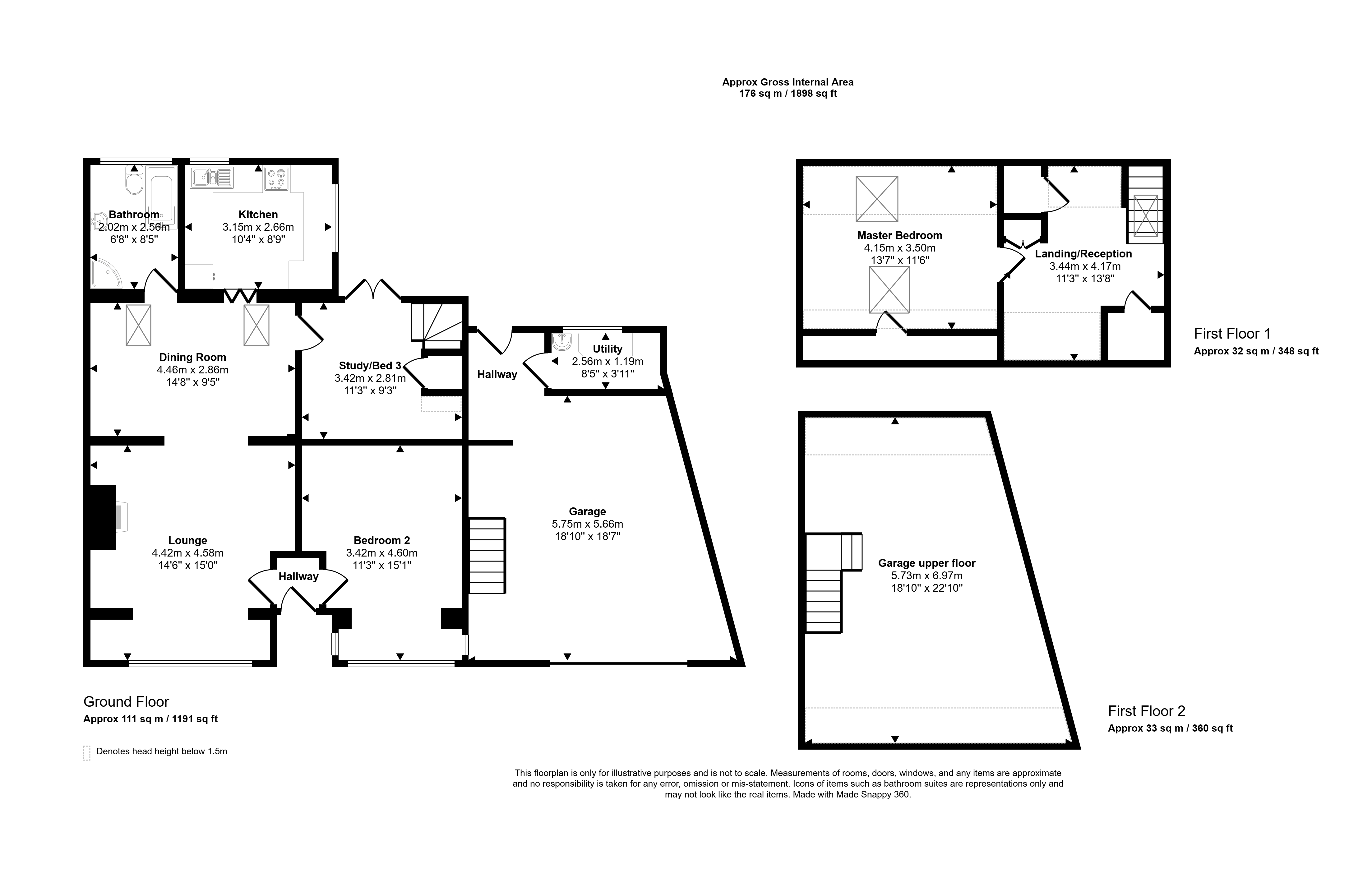 4, Lime Avenue, Hartlepool floorplan