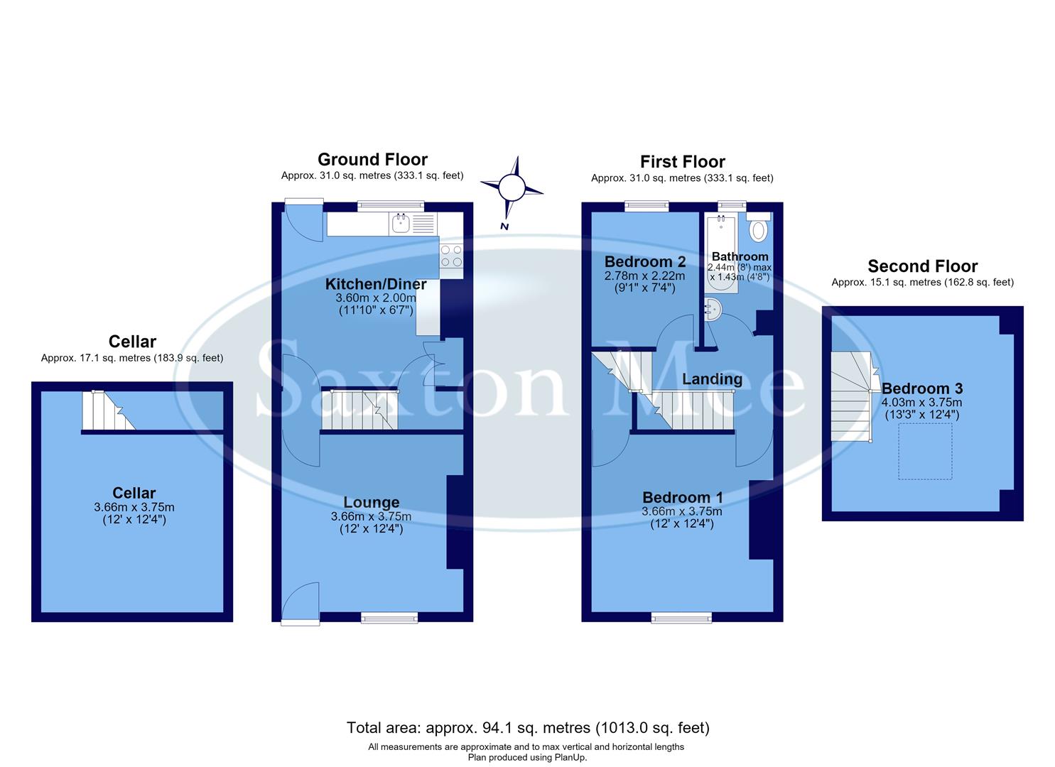 26, Rushdale Avenue, Sheffield floorplan