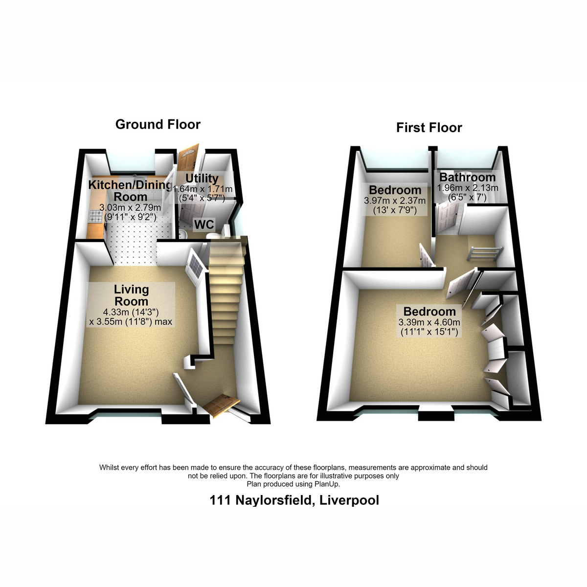 111, Naylorsfield Drive, Belle Vale floorplan