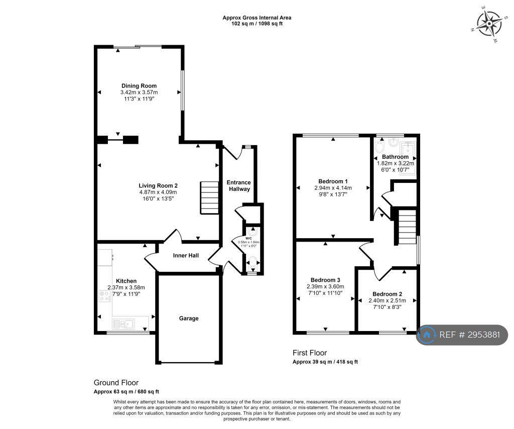 Johnson Drive, Heanor floorplan