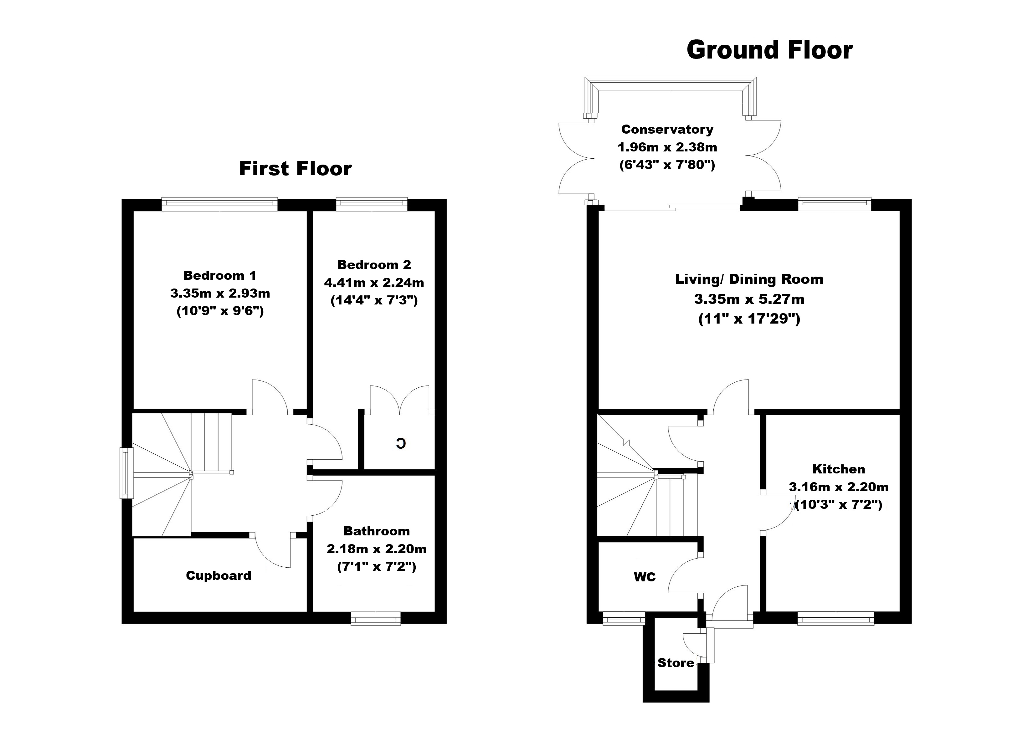 1, Fleming Court, North Baddesley floorplan