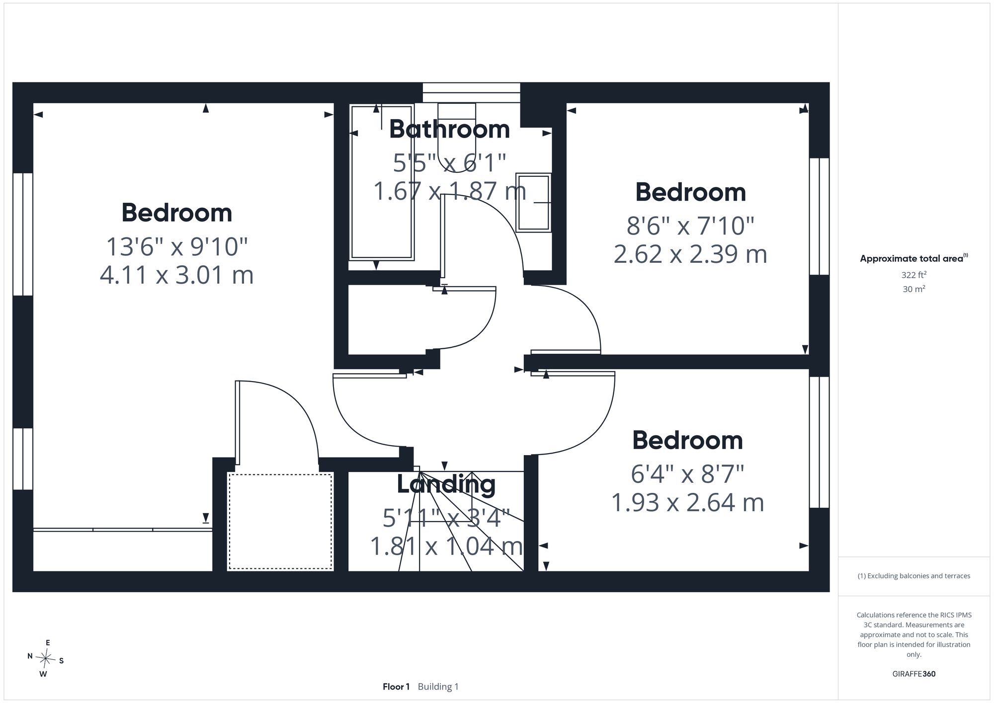 3 The Stables, Hinckley floorplan