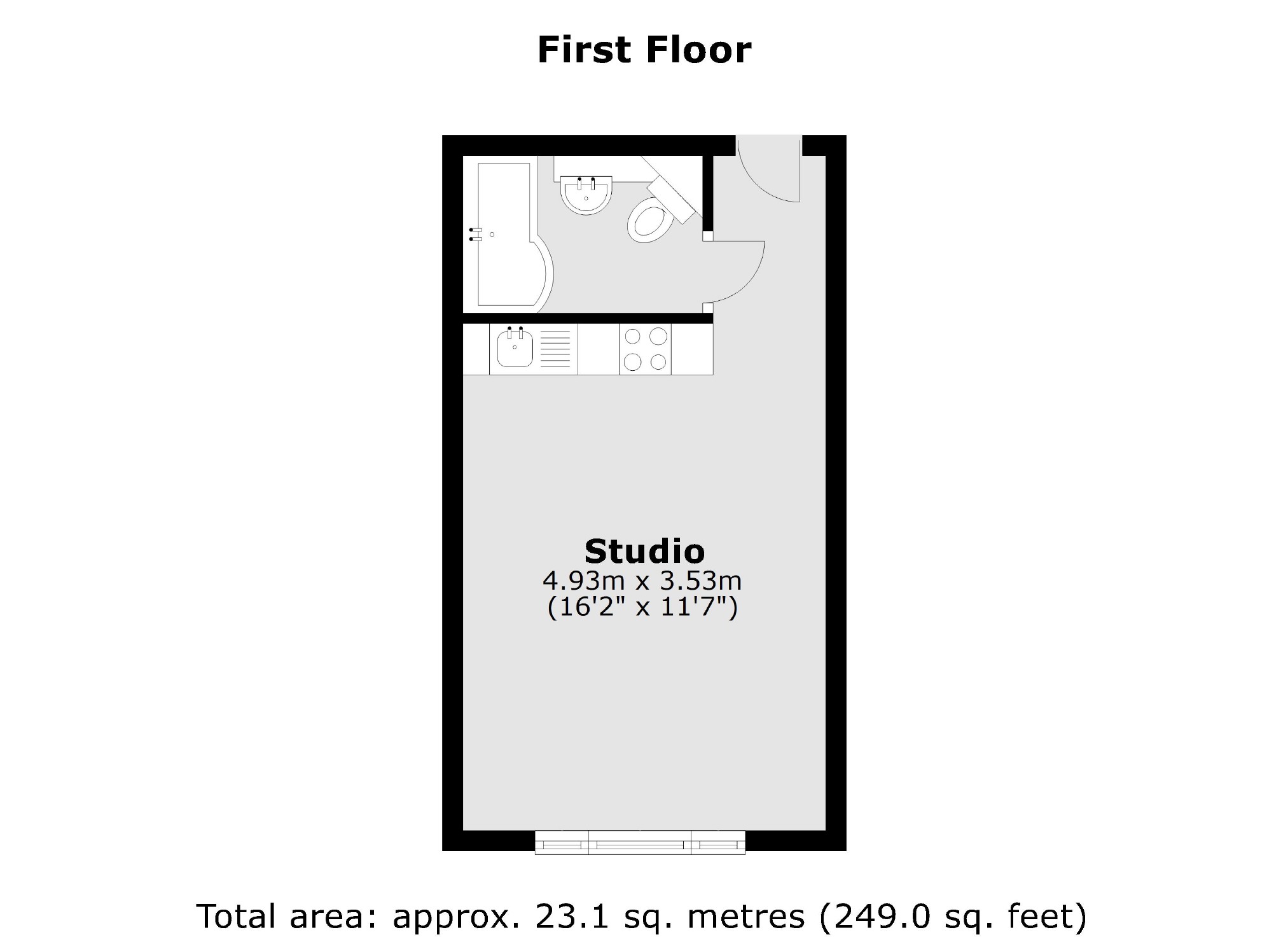 Bromyard Avenue, London floorplan