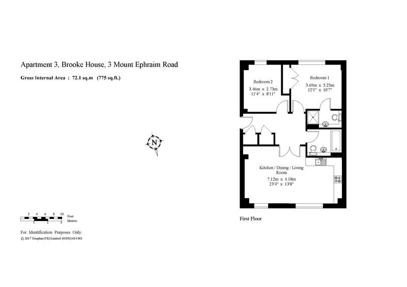 2 Bedrooms Flat to rent in Mount Ephraim Road, Tunbridge Wells TN1