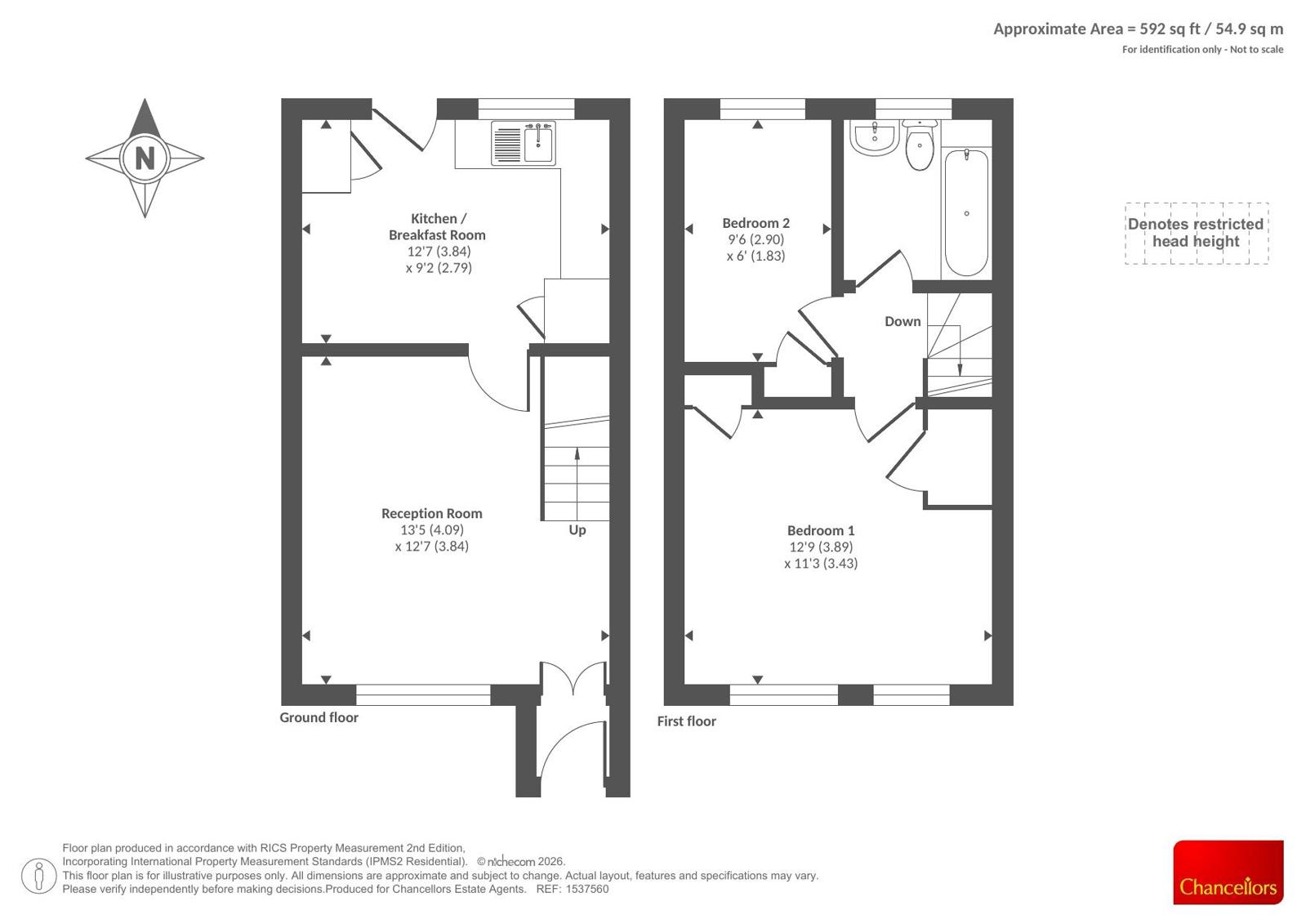 Braemar Gardens, Berkshire floorplan