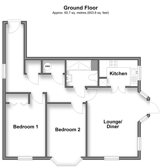 Albion Road, Birchington floorplan