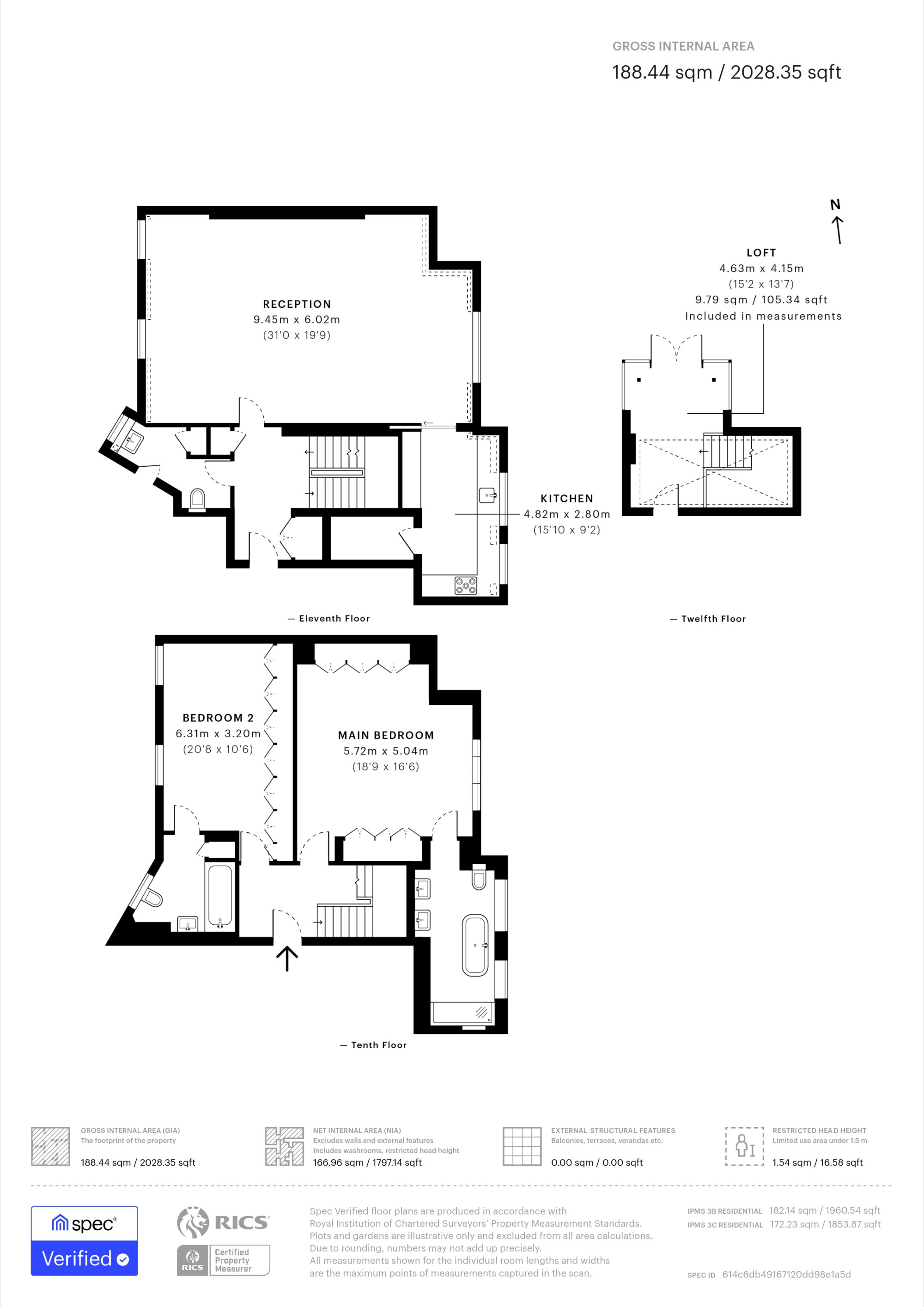 1103 Boydell, St Johns Wood Park, St Johns Wood floorplan