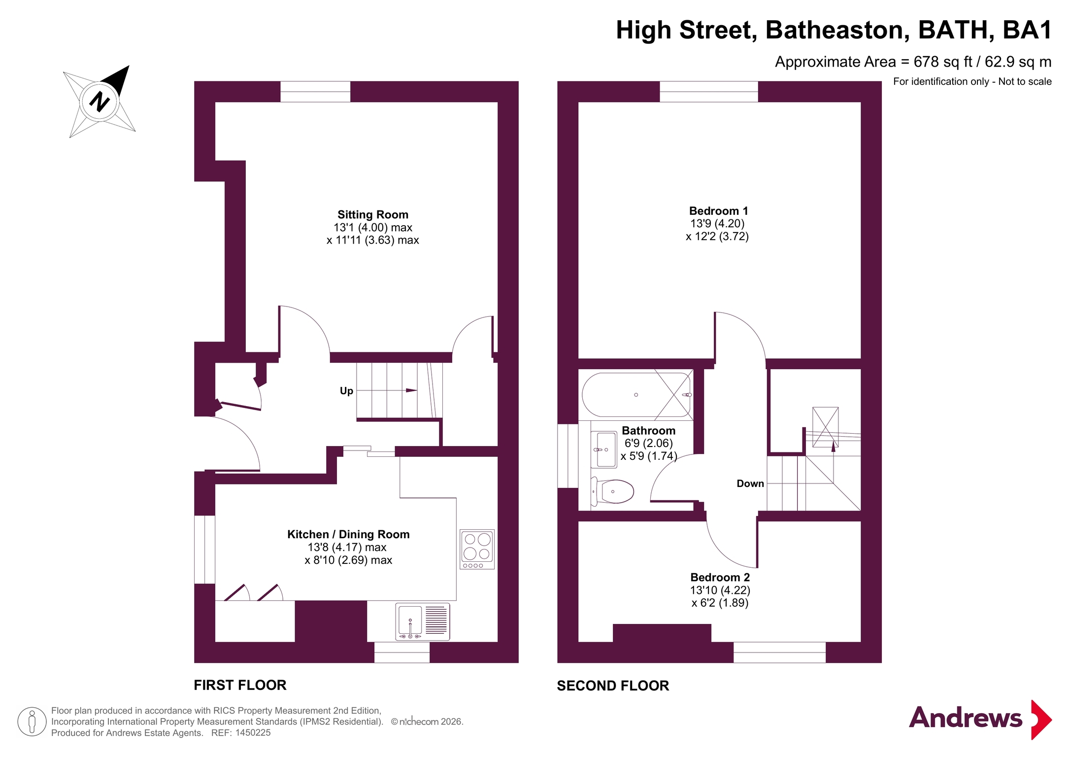 TFF, 248, High Street, BATH floorplan