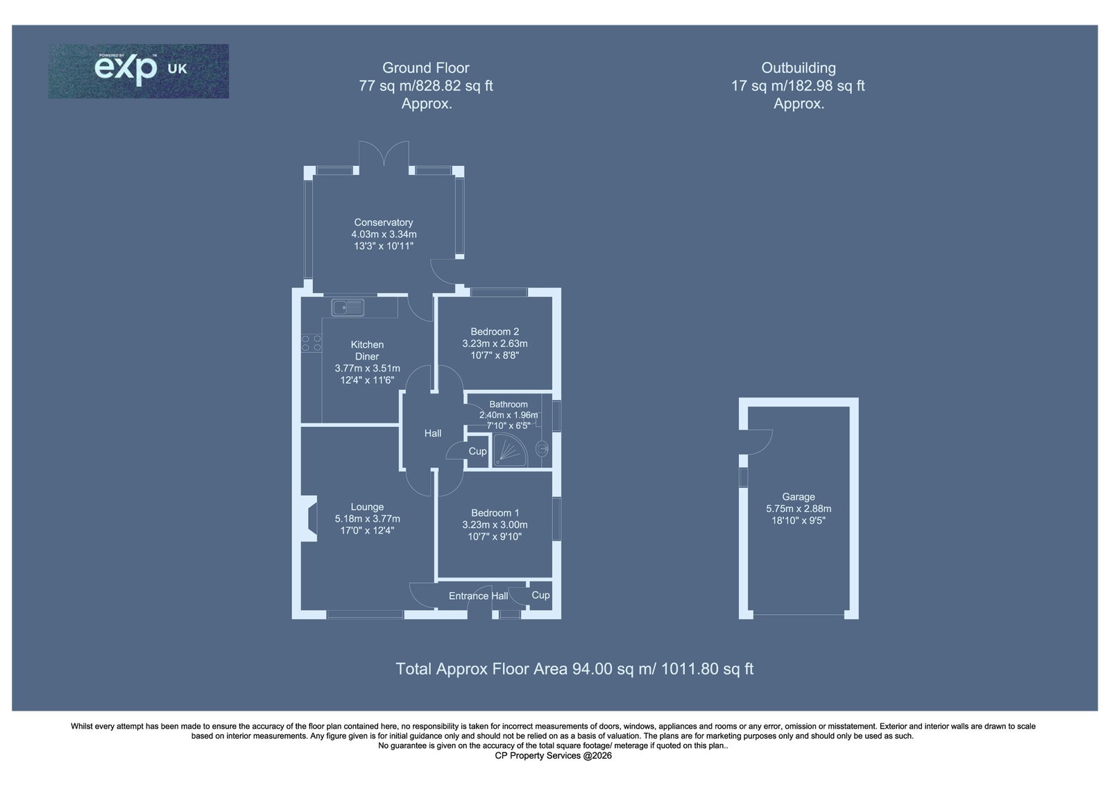 9, Tiln Court, Retford floorplan