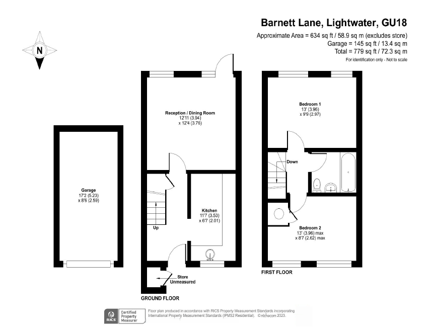 Barnett Lane, Surrey floorplan