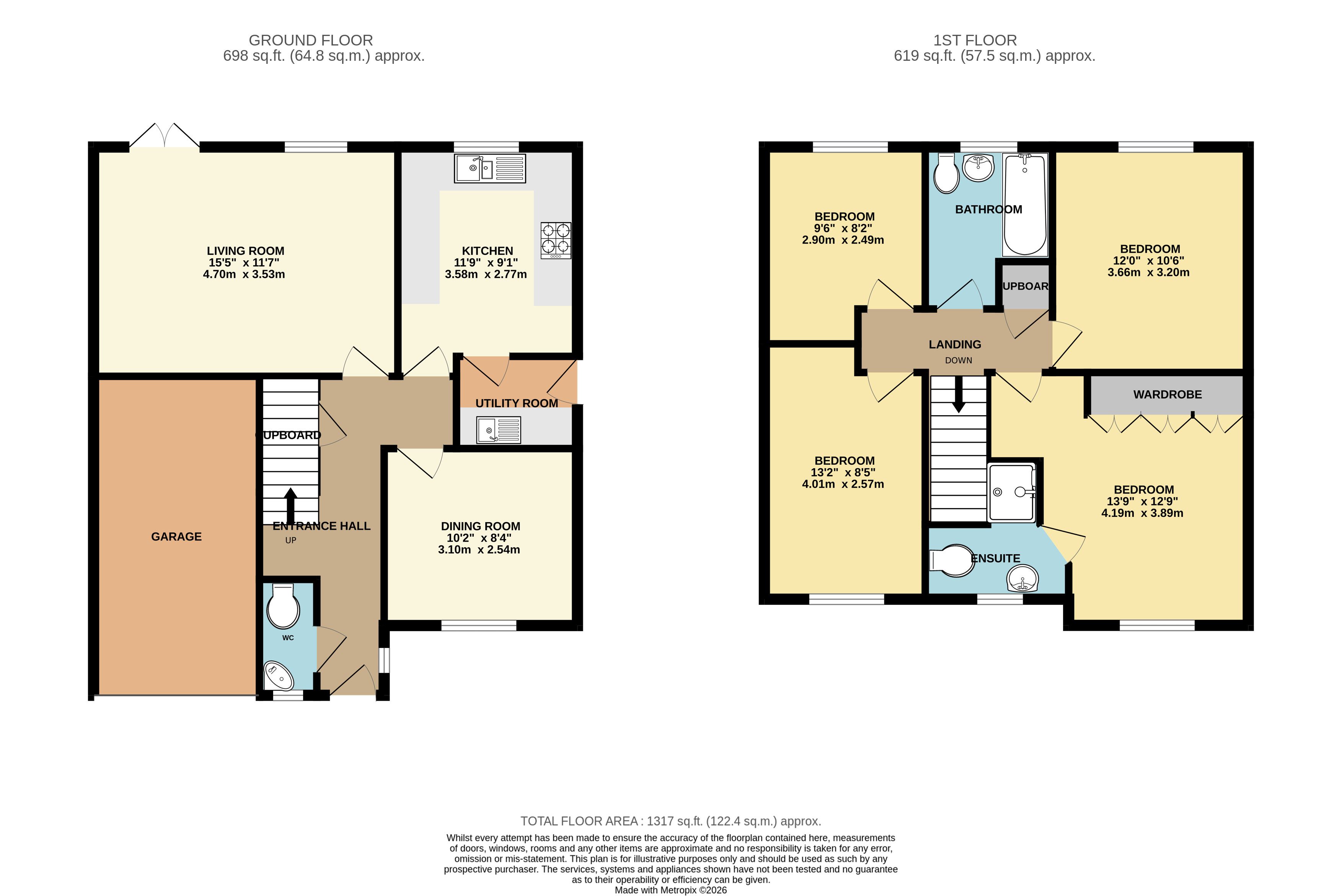 5, Oldenburg Road, Westbury floorplan