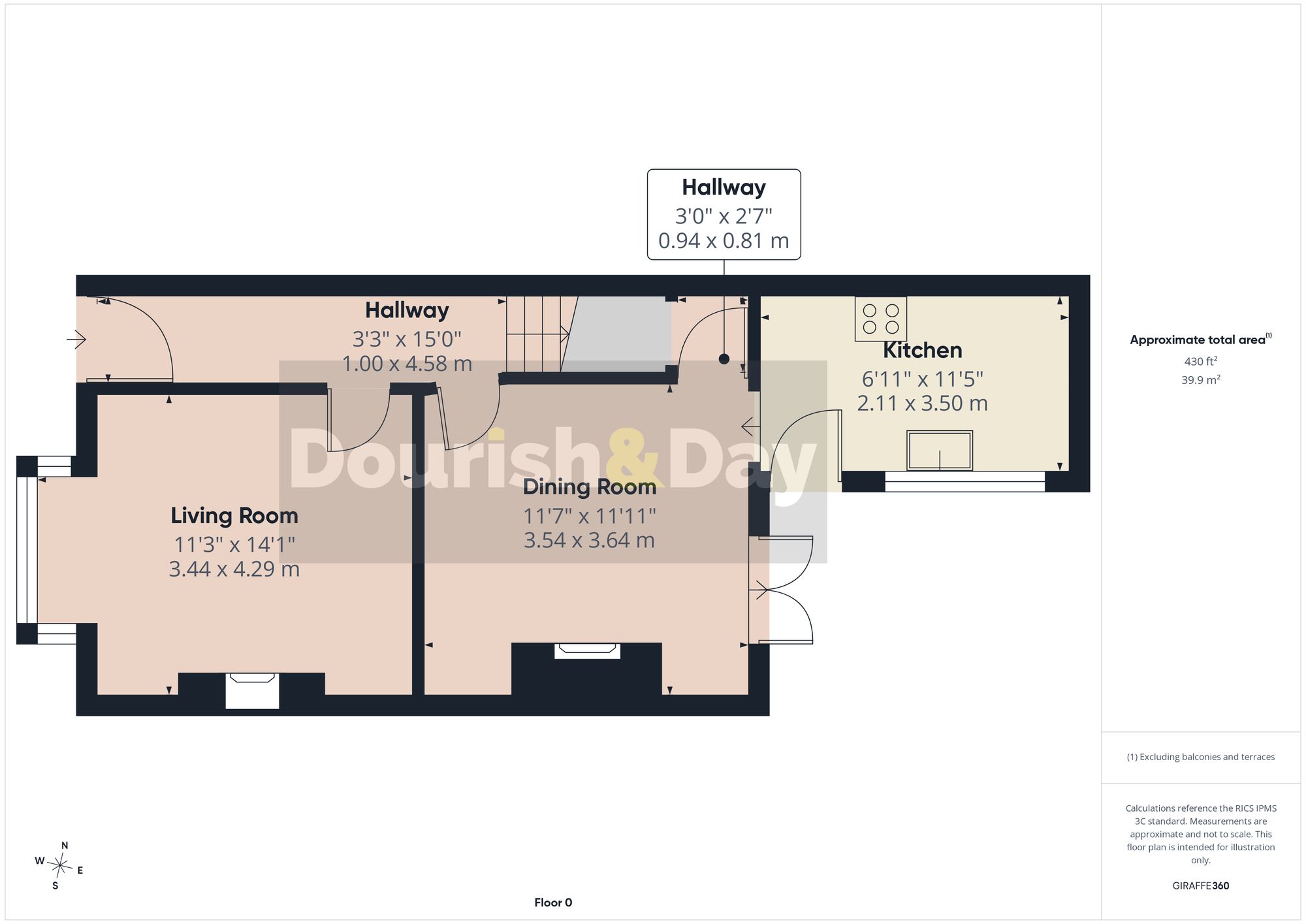 22 Park Road, Whitchurch floorplan
