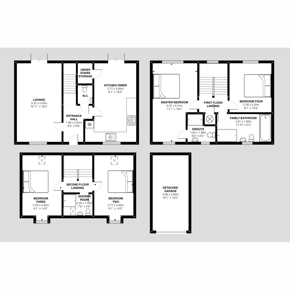 1, Thistle Trail, Blackburn floorplan