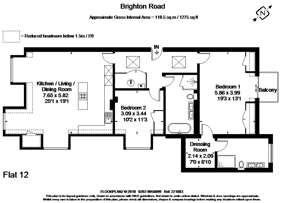 2 Bedrooms Flat to rent in Brighton Road, Horsham RH13