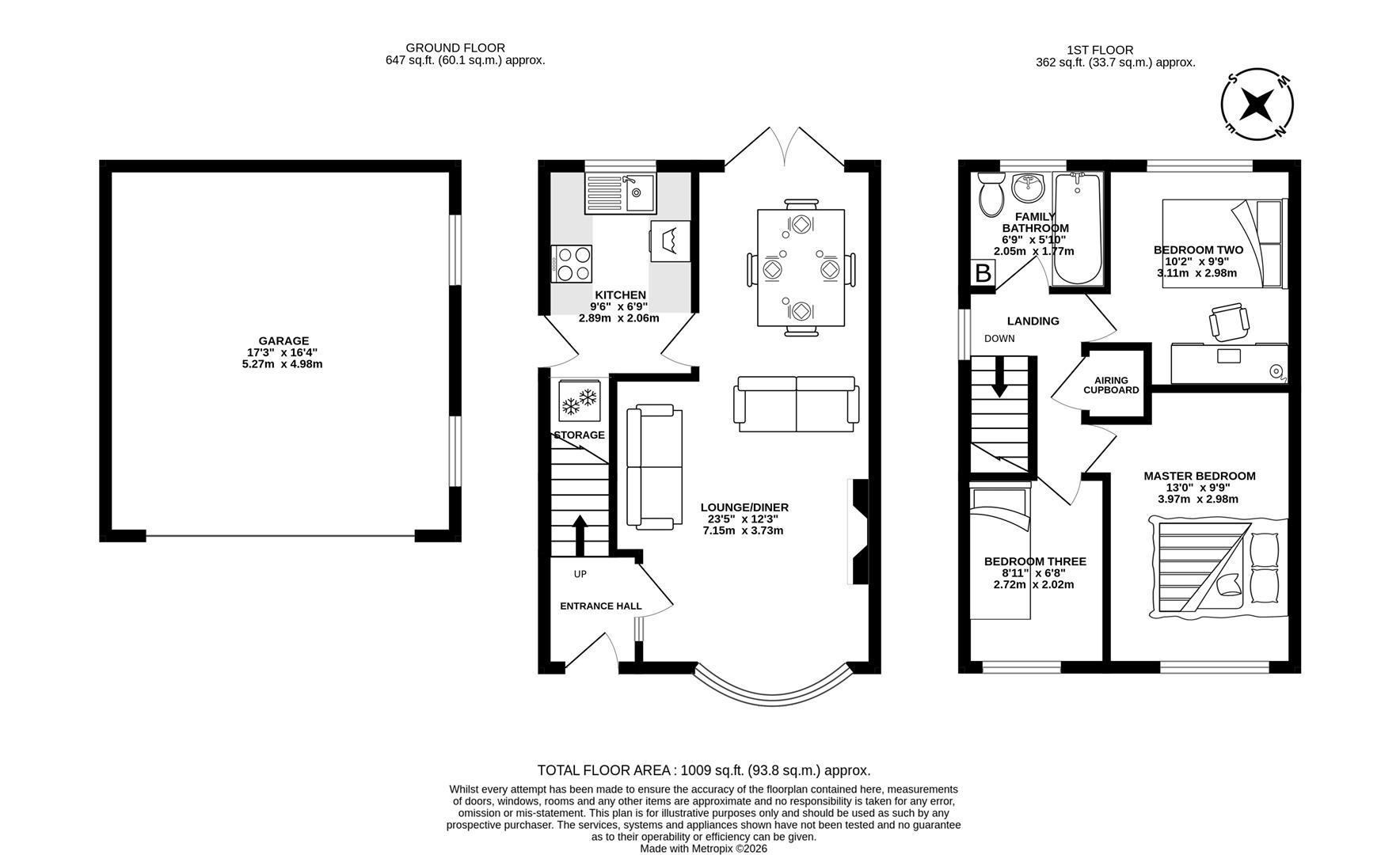 Brookside, Chorley floorplan
