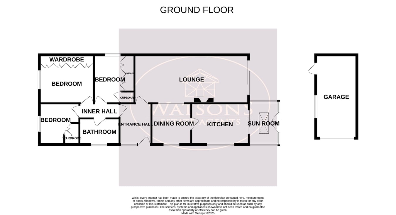 36, Lawrence Avenue, Nottingham floorplan