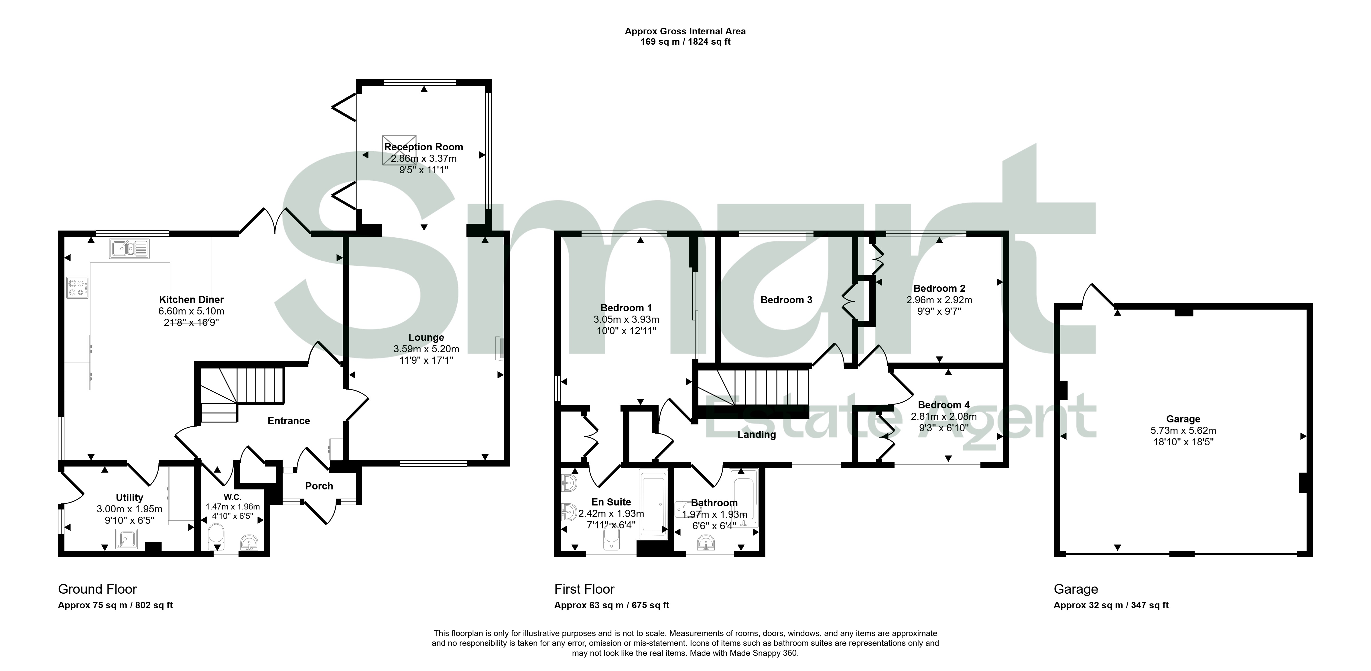 2, Vestry Drive, Exeter floorplan