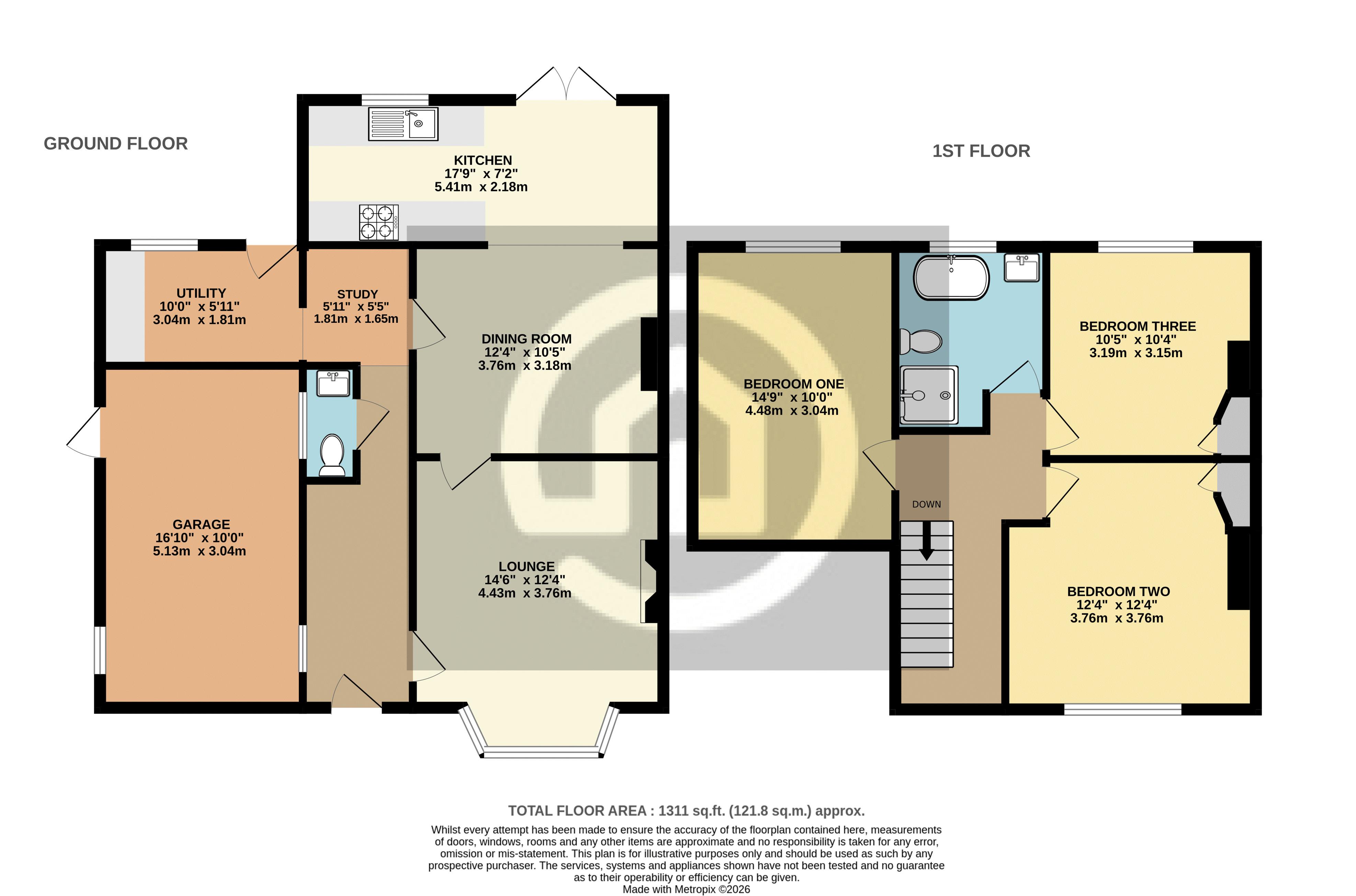 65, Willington Road, Bedford floorplan