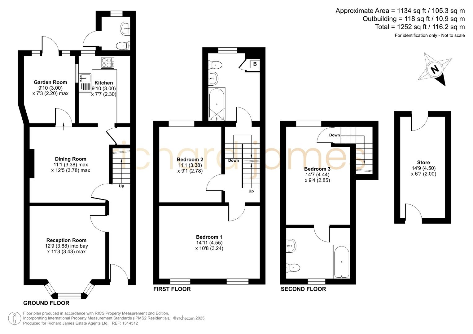 51, Station Road, Purton floorplan