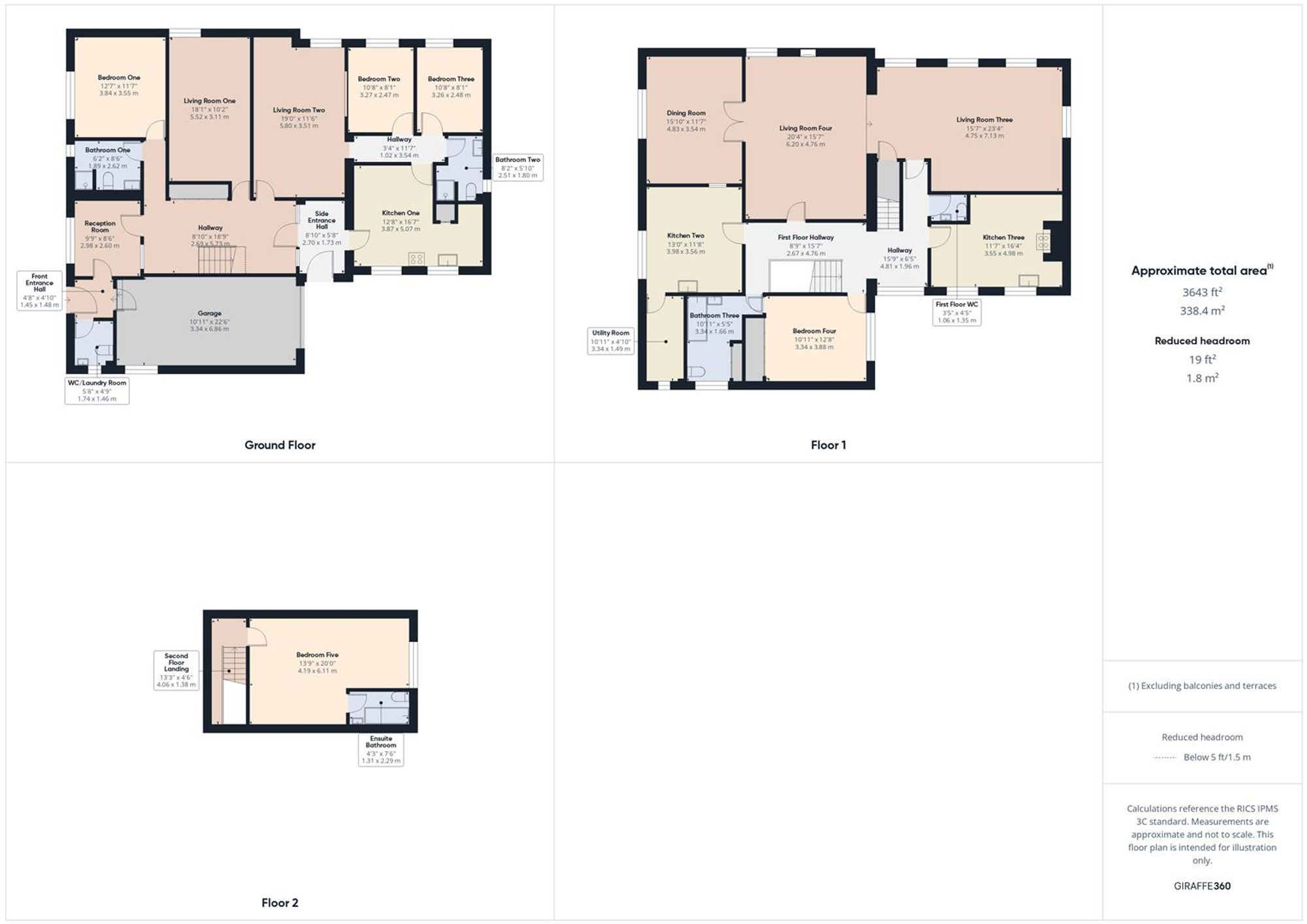 Bracken House, 199a Holt Road, Cromer floorplan