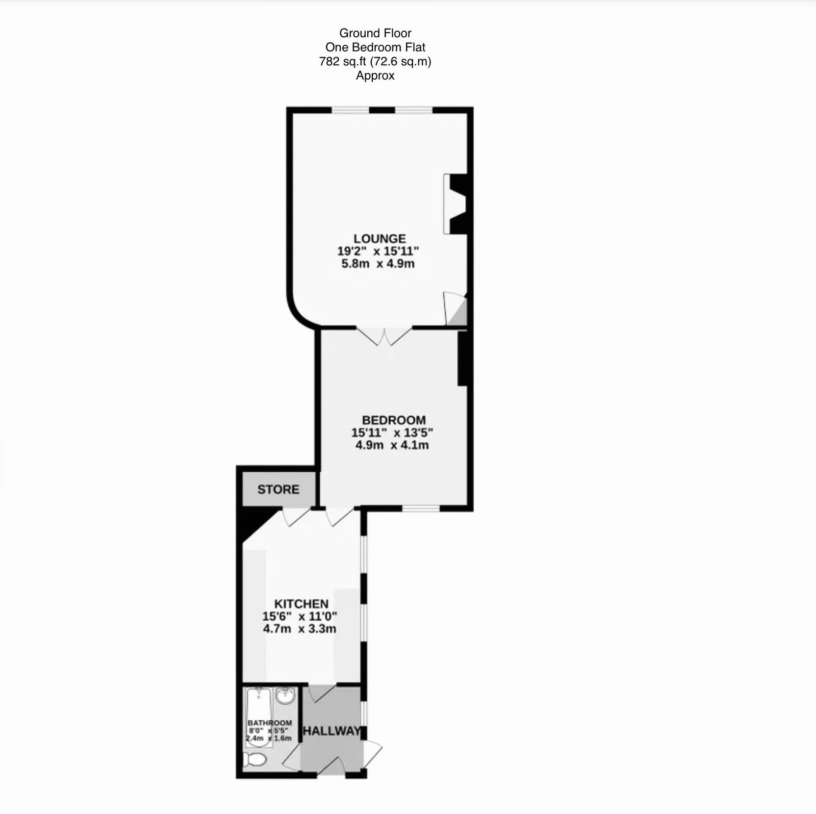 7, Nelson Crescent, Ramsgate floorplan