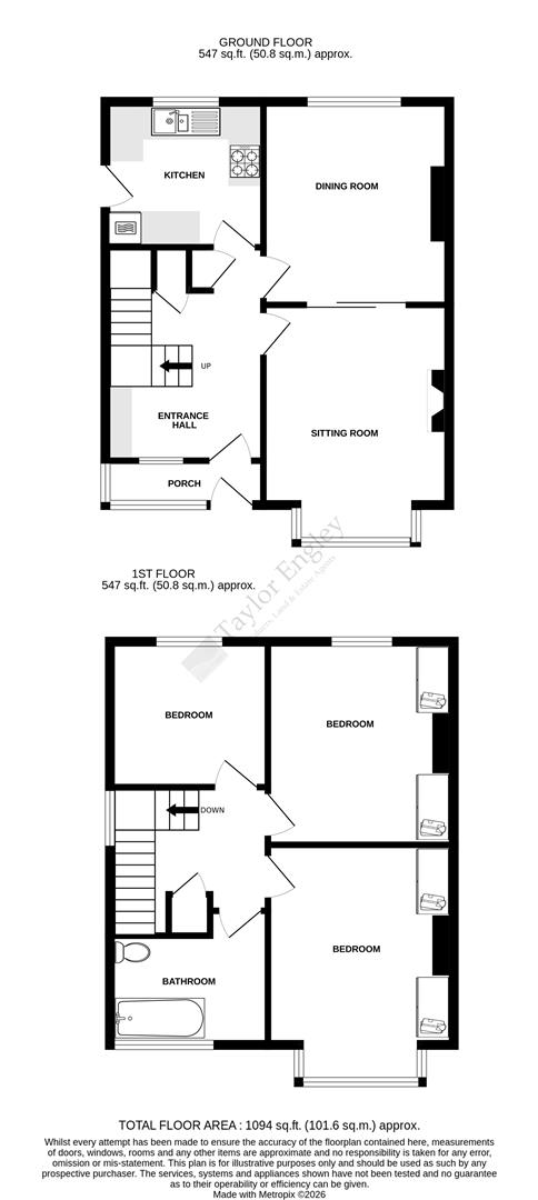 3, Fitzmaurice Avenue, Eastbourne floorplan