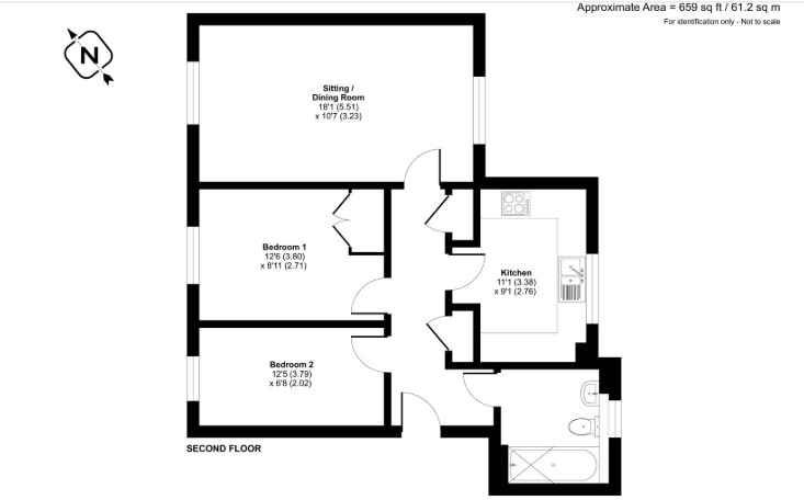 87, Garstons Way, Alton floorplan