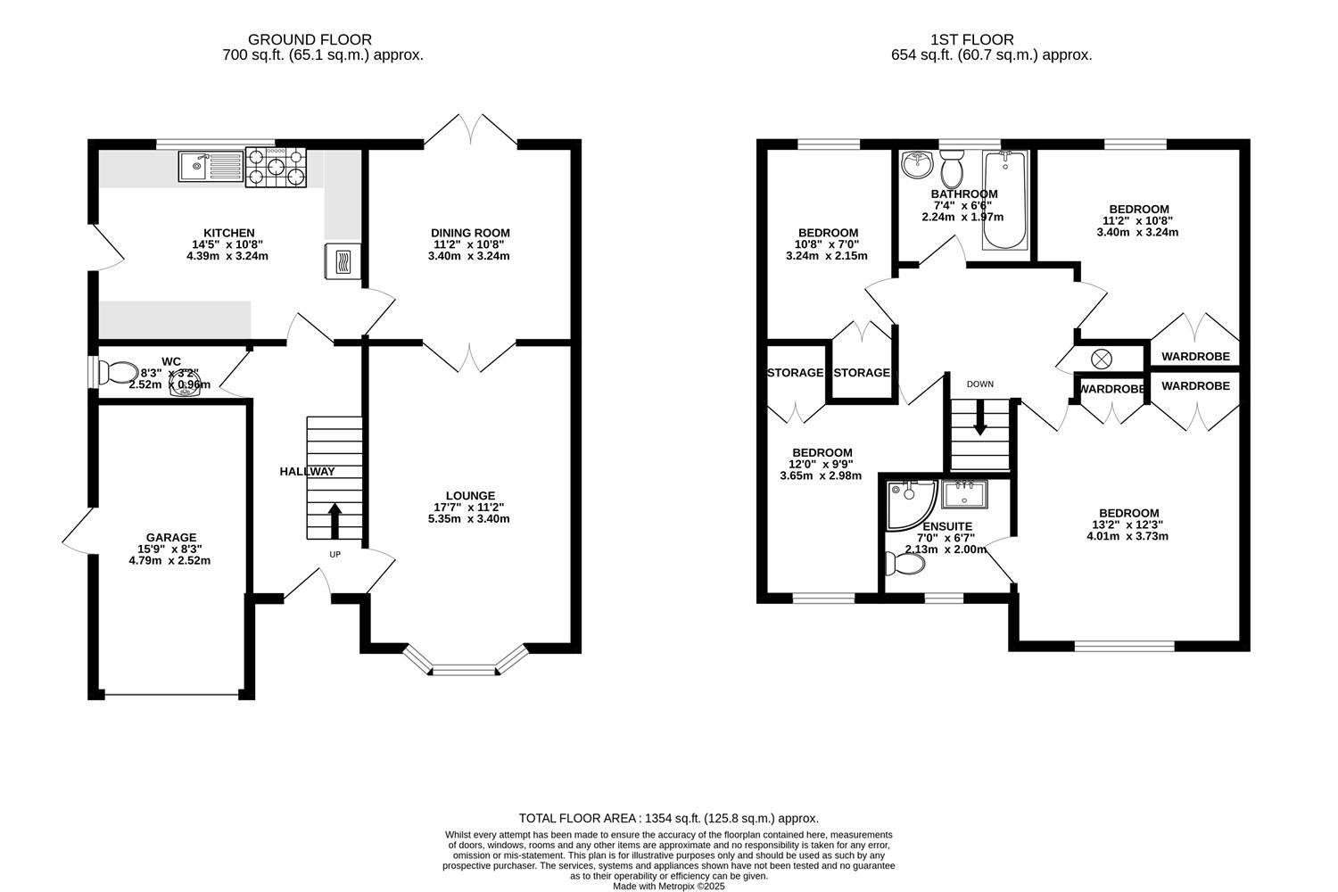 40 Windermere Drive, Great Notley, Braintree floorplan