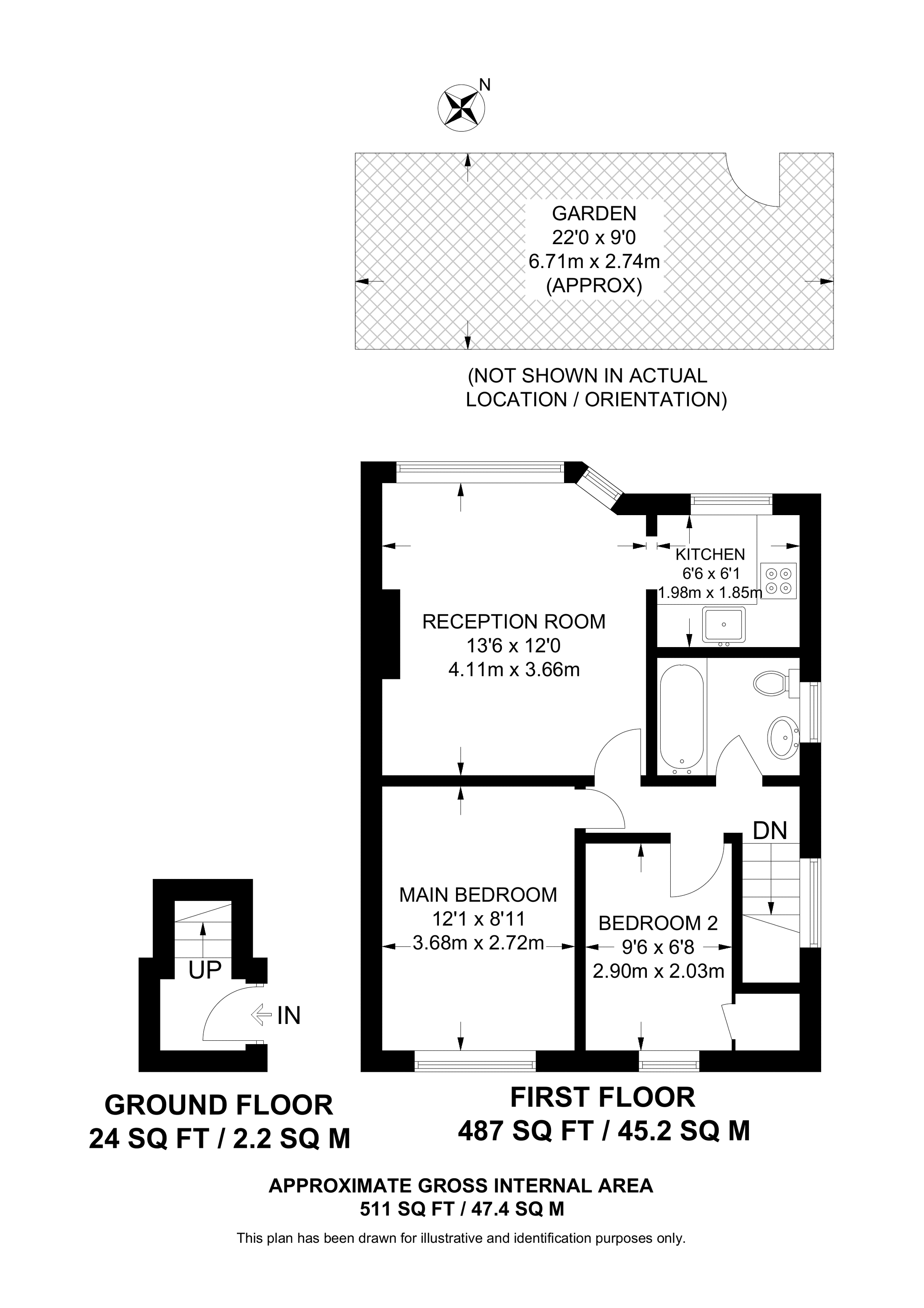 York Close, Merton floorplan