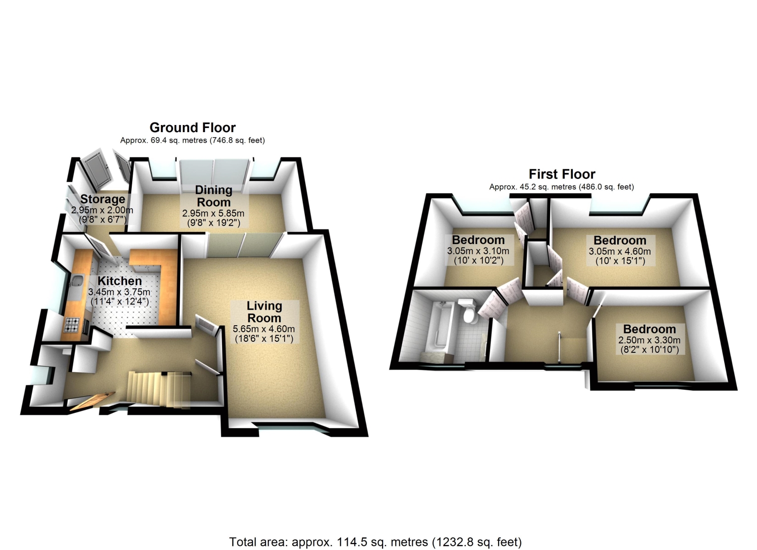 58, Church Road Old Windsor, Windsor floorplan