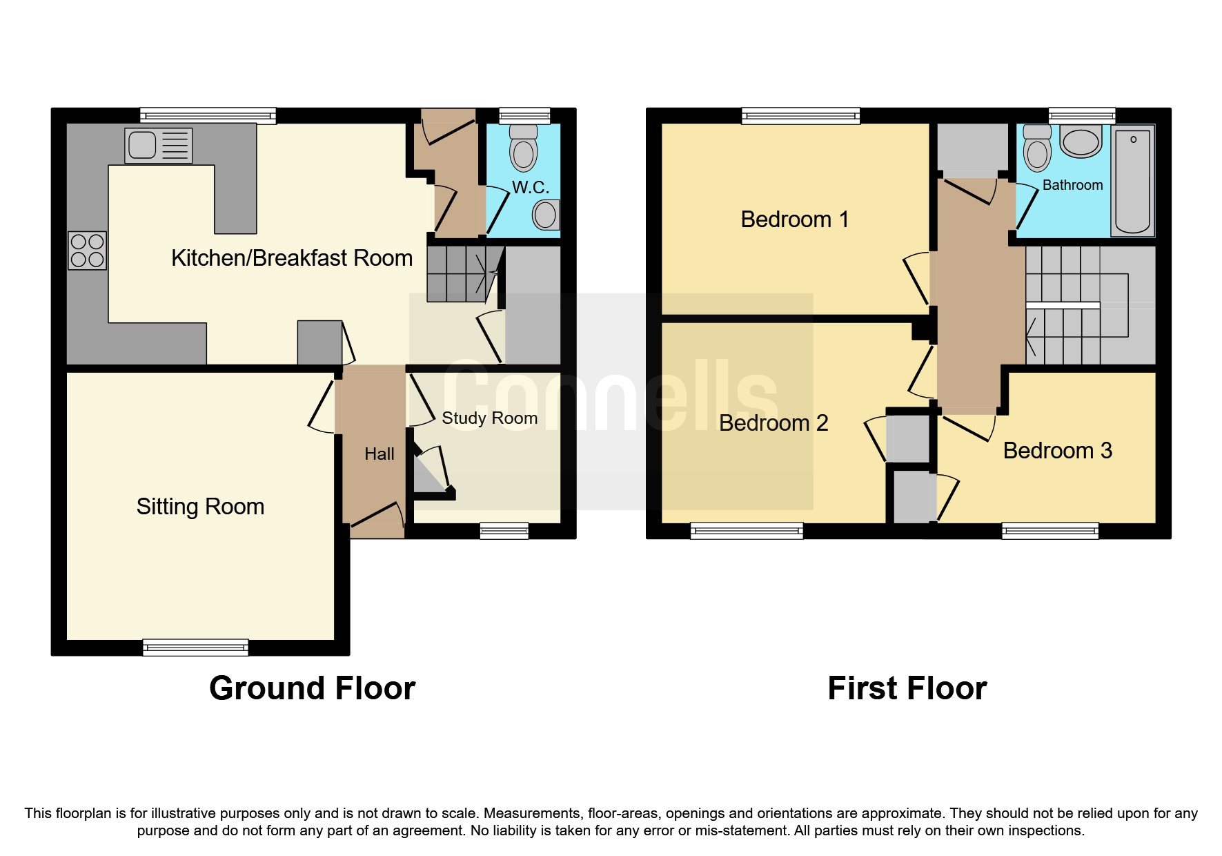 Kenilworth Road, Winklebury, Basingstoke RG23, 3 bedroom terraced house