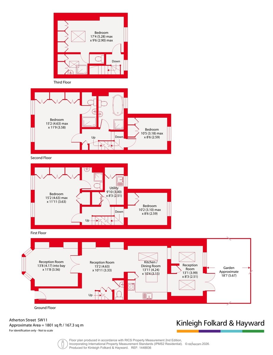 12, Atherton Street, London floorplan
