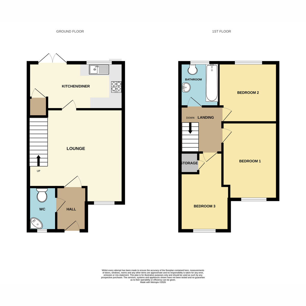 53, Heol Bryncethin, Sarn floorplan