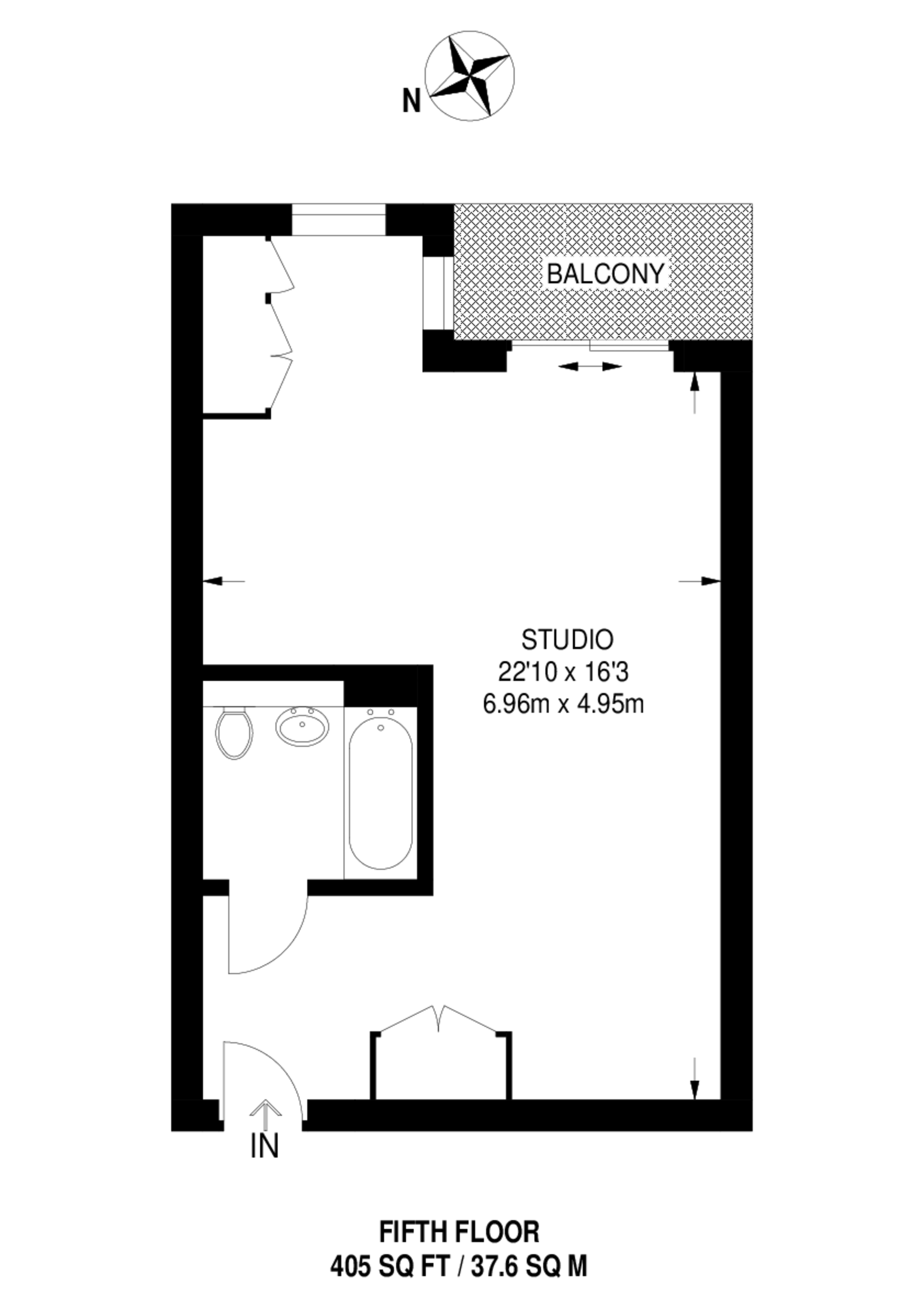 Reminder Lane, Greenwich floorplan