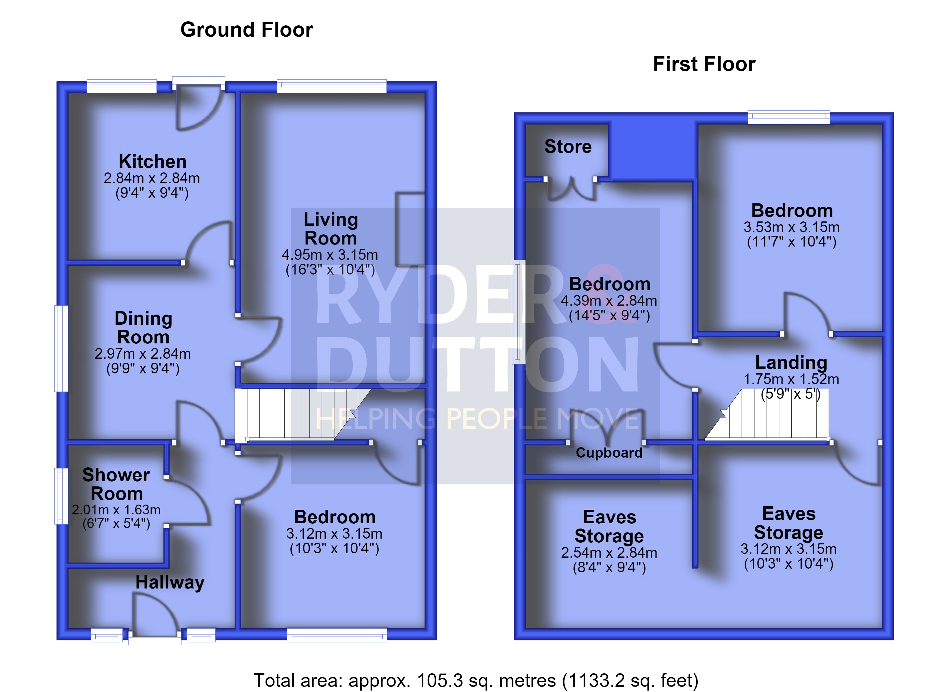 15, High Close, Huddersfield floorplan