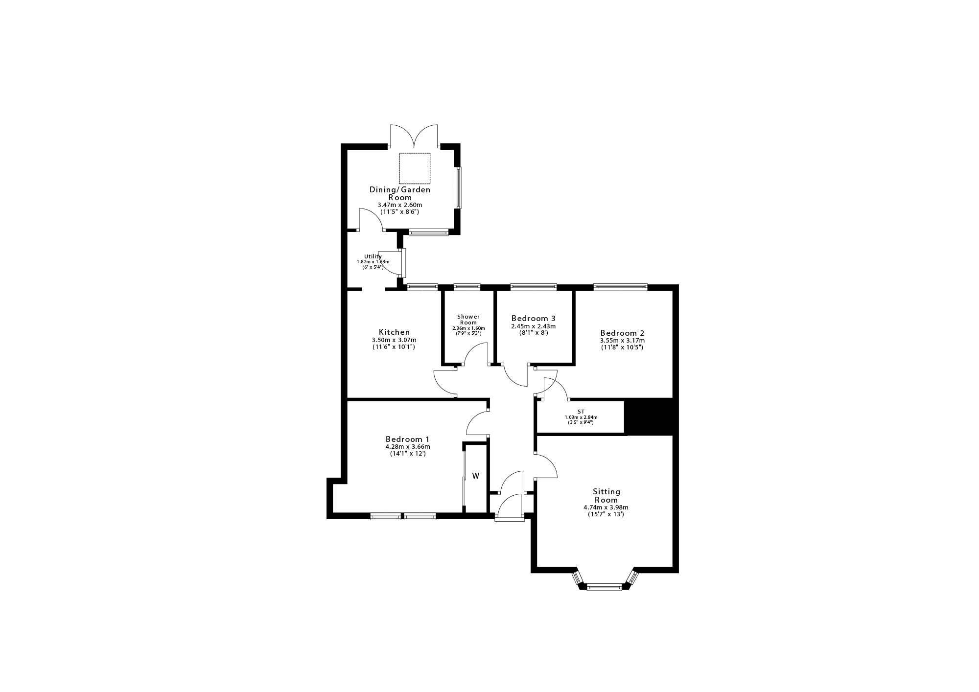 6 Garden Terrace, Falkirk floorplan